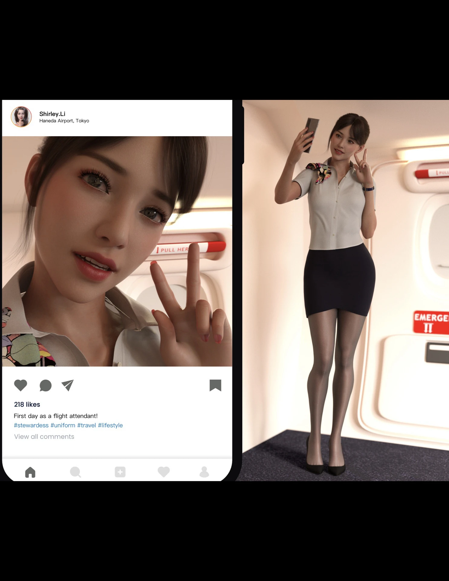 Lust Flight porn comic picture 4