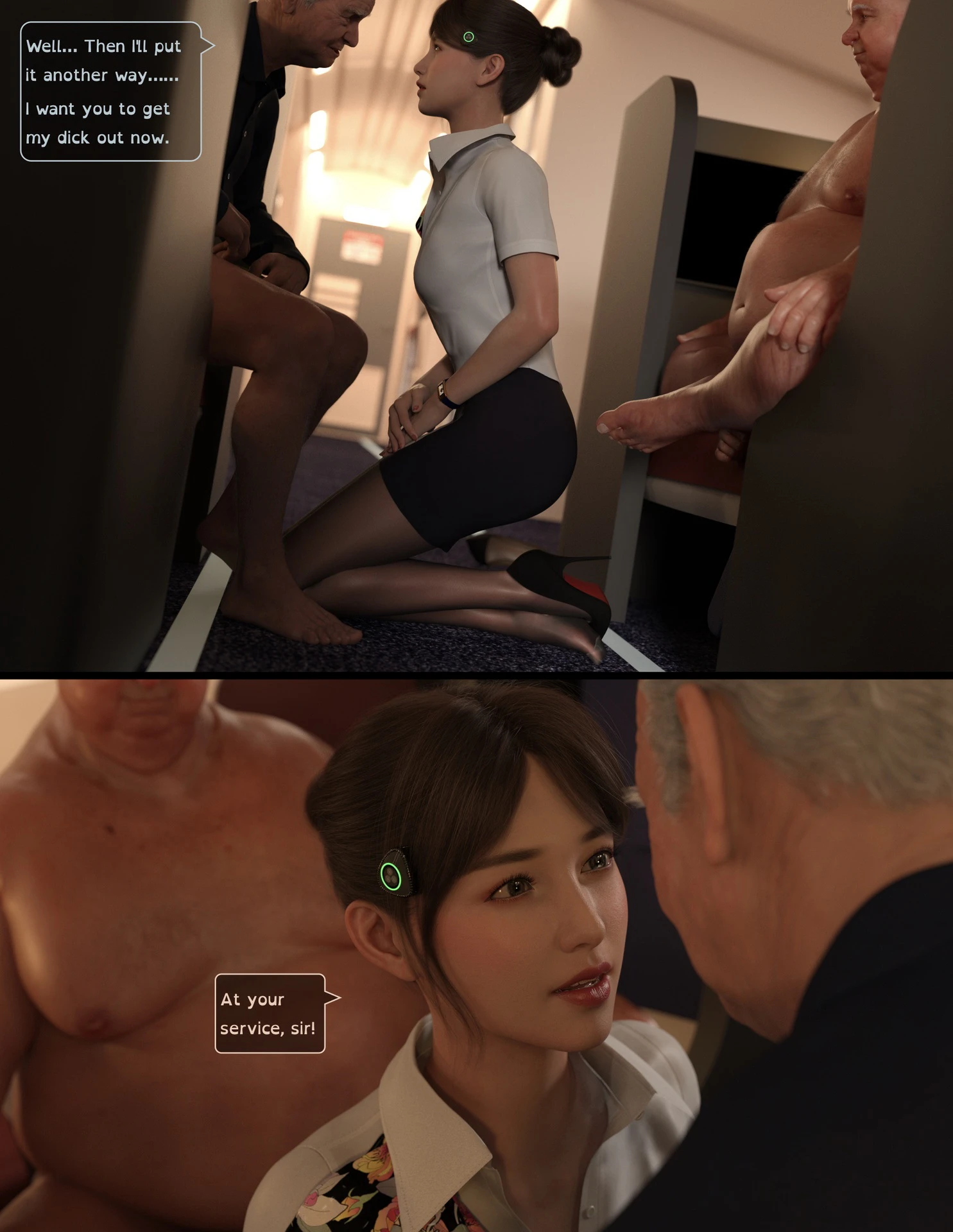 Lust Flight porn comic picture 42