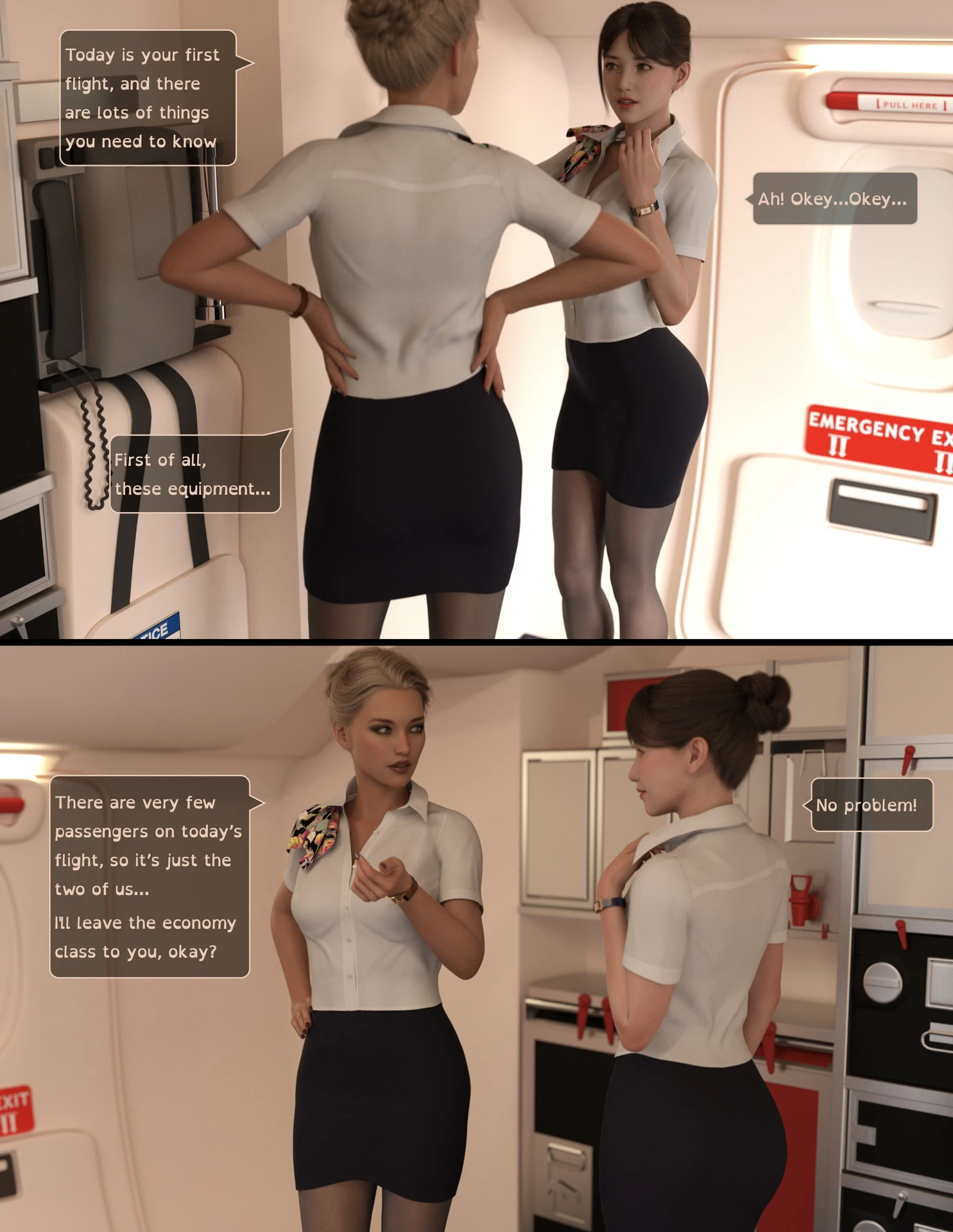 Lust Flight porn comic picture 6