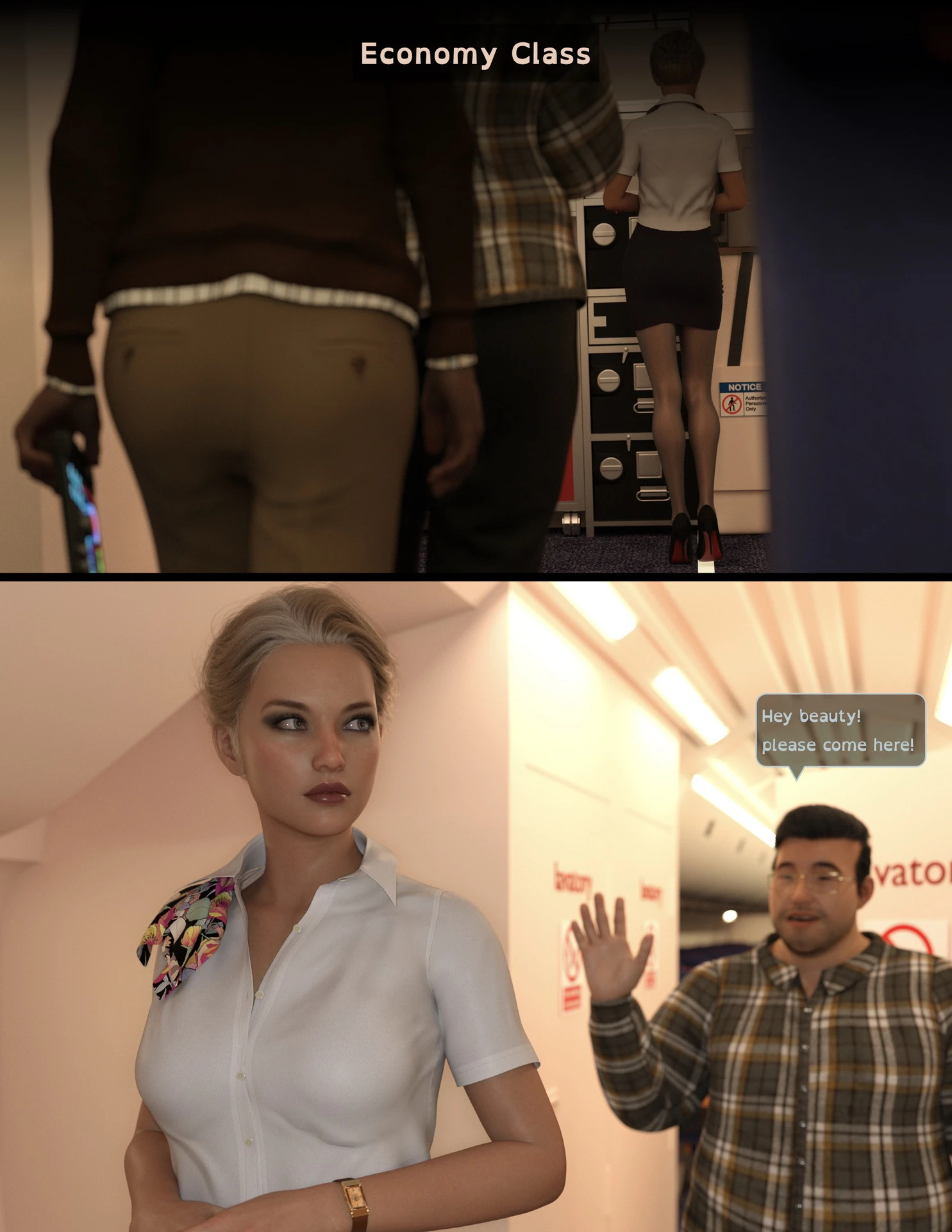 Lust Flight porn comic picture 62