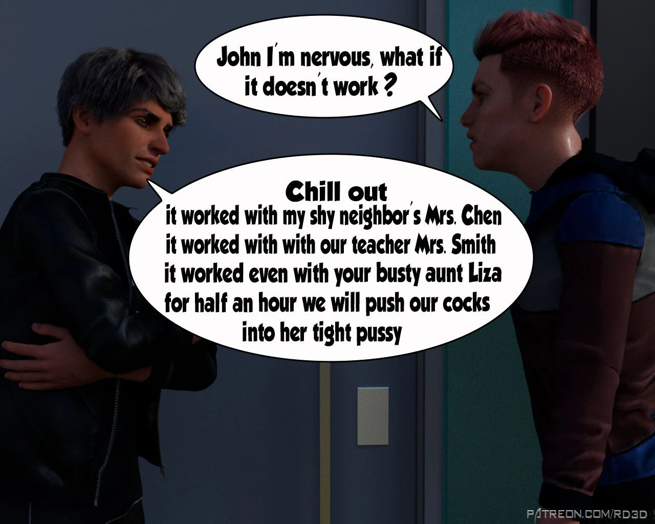 LUST PREDATORS 2 porn comic picture 2