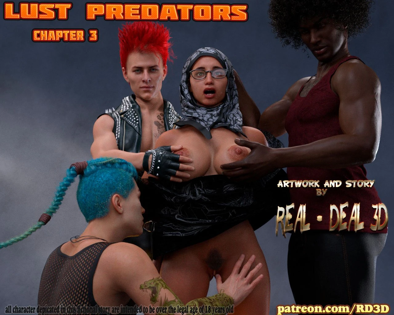 LUST PREDATORS 3 porn comic picture 1