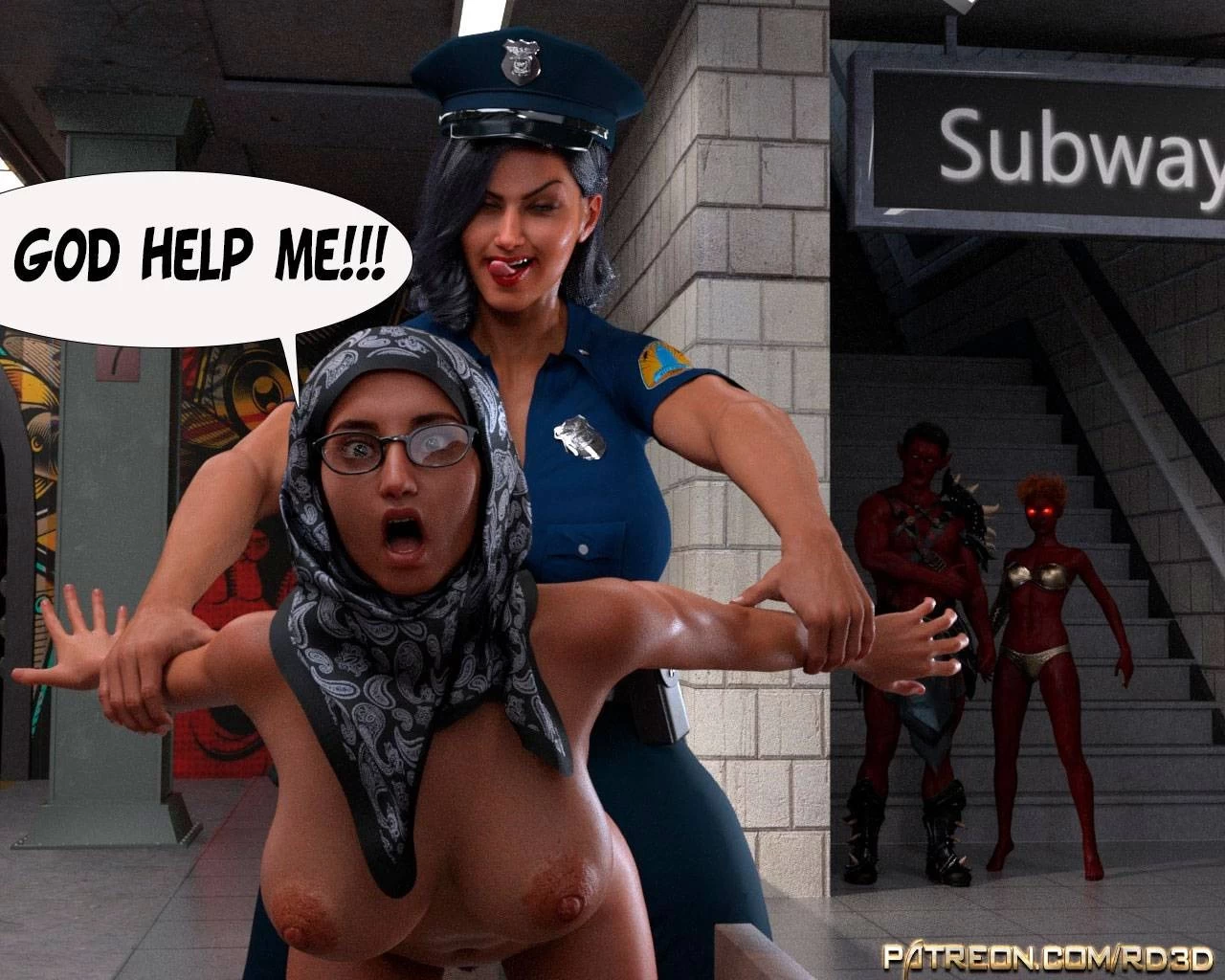 LUST PREDATORS 3 porn comic picture 37