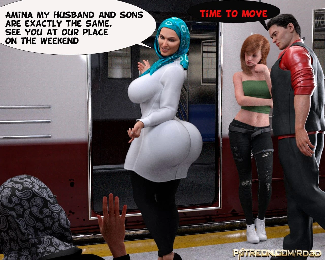 LUST PREDATORS 3 porn comic picture 5