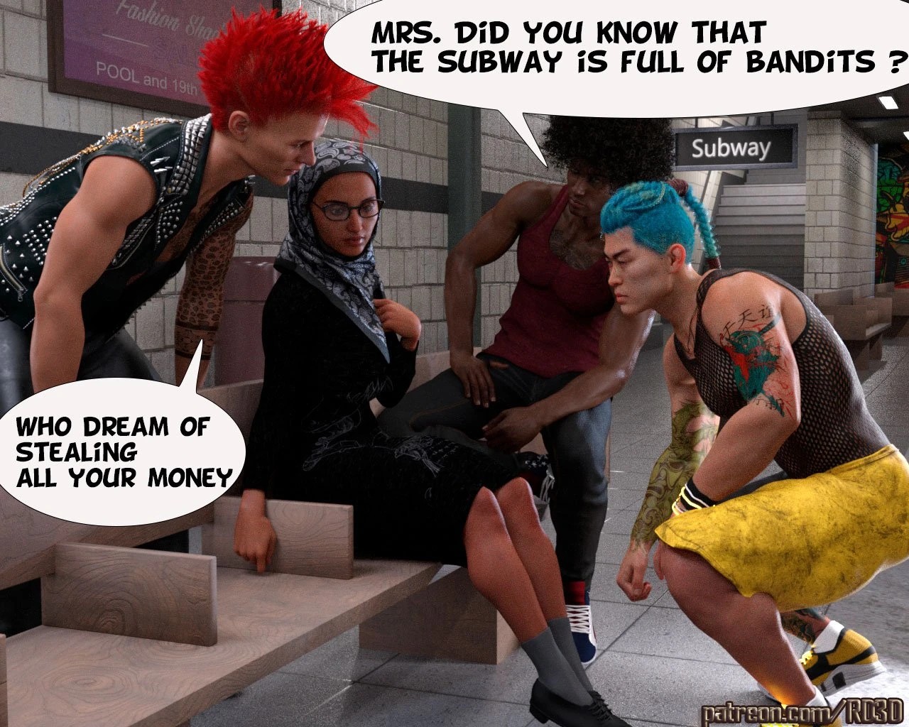 LUST PREDATORS 3 porn comic picture 8