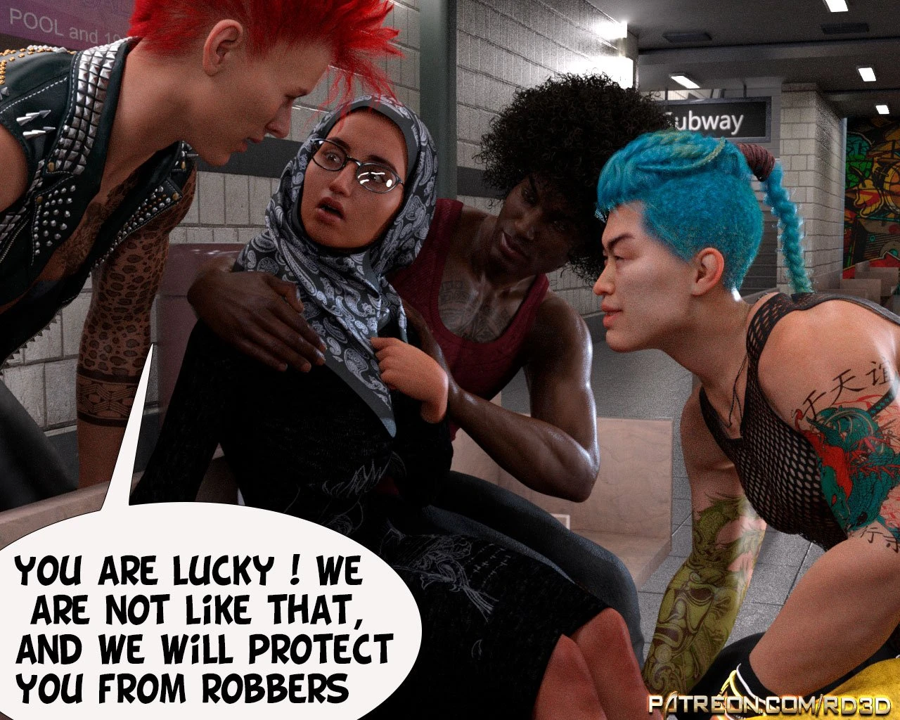 LUST PREDATORS 3 porn comic picture 9