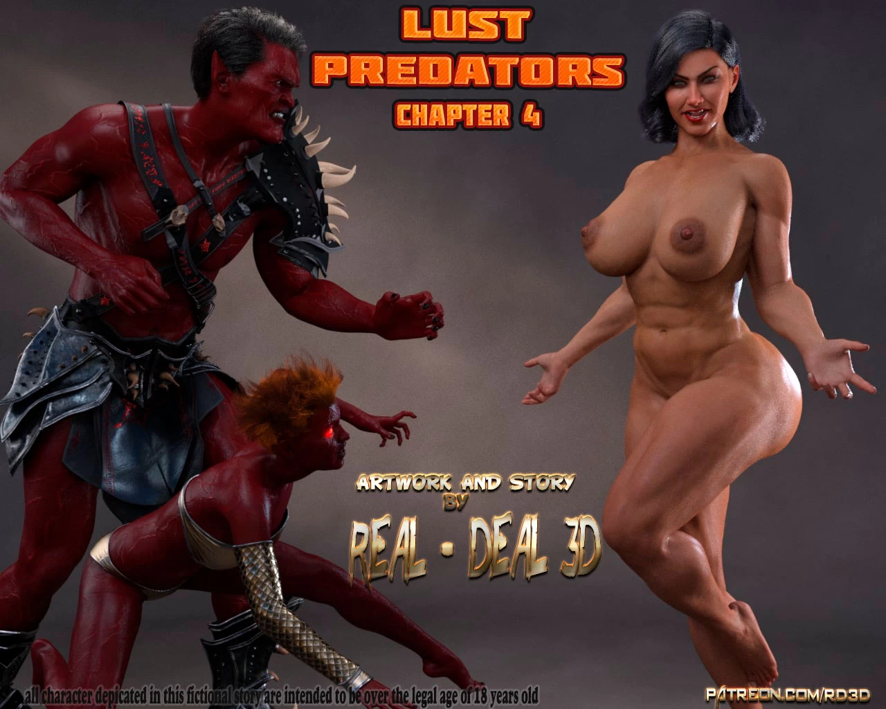 LUST PREDATORS 4 porn comic picture 1
