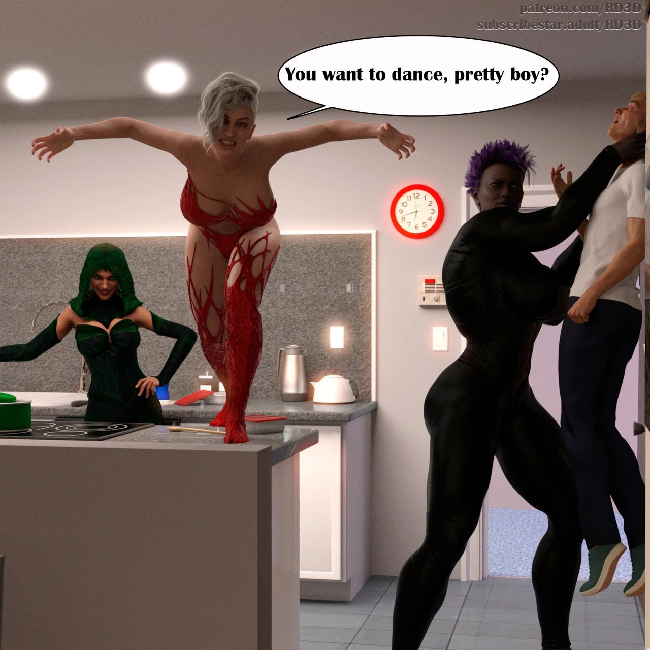 LUST PREDATORS -chapter 1 porn comic picture 17