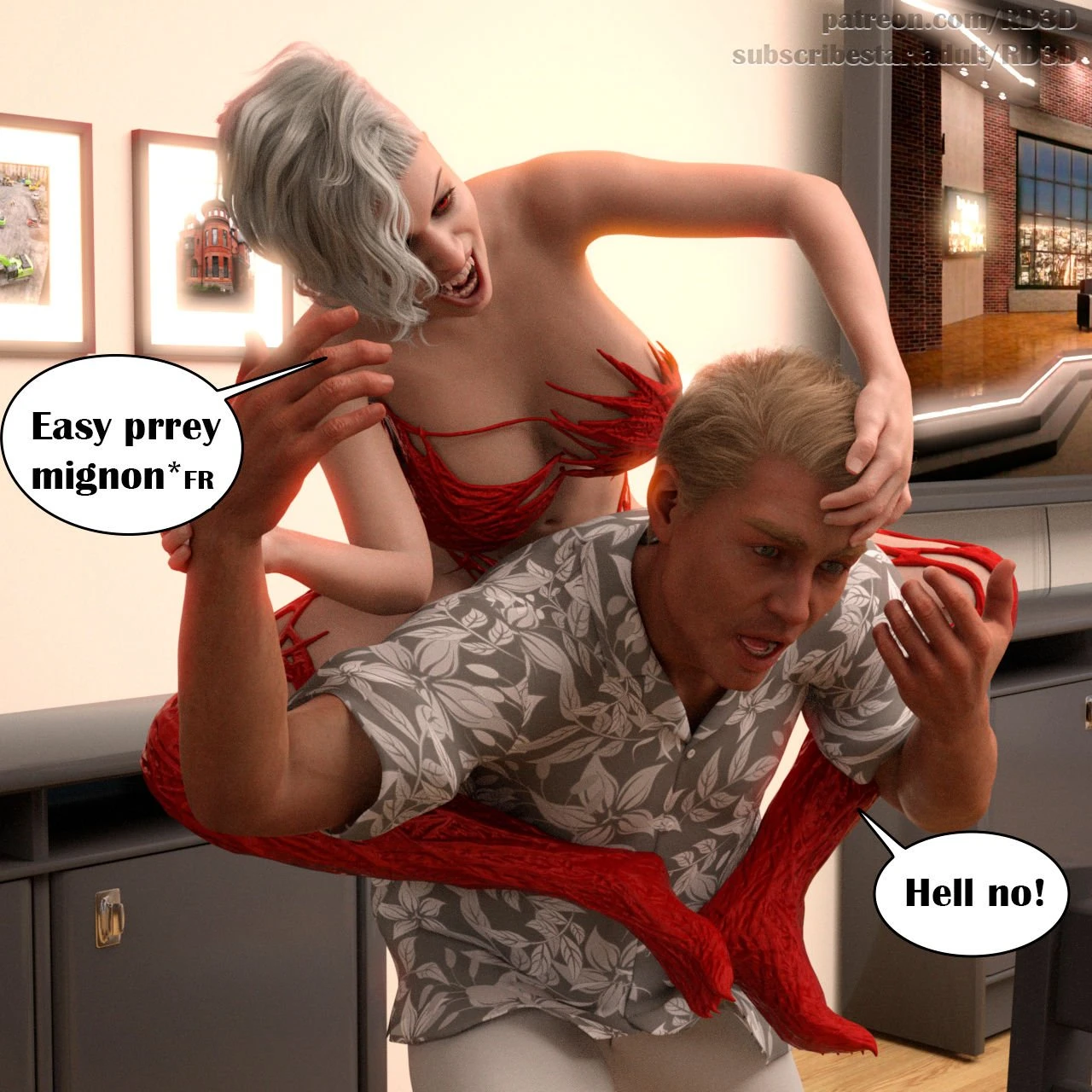 LUST PREDATORS -chapter 1 porn comic picture 20