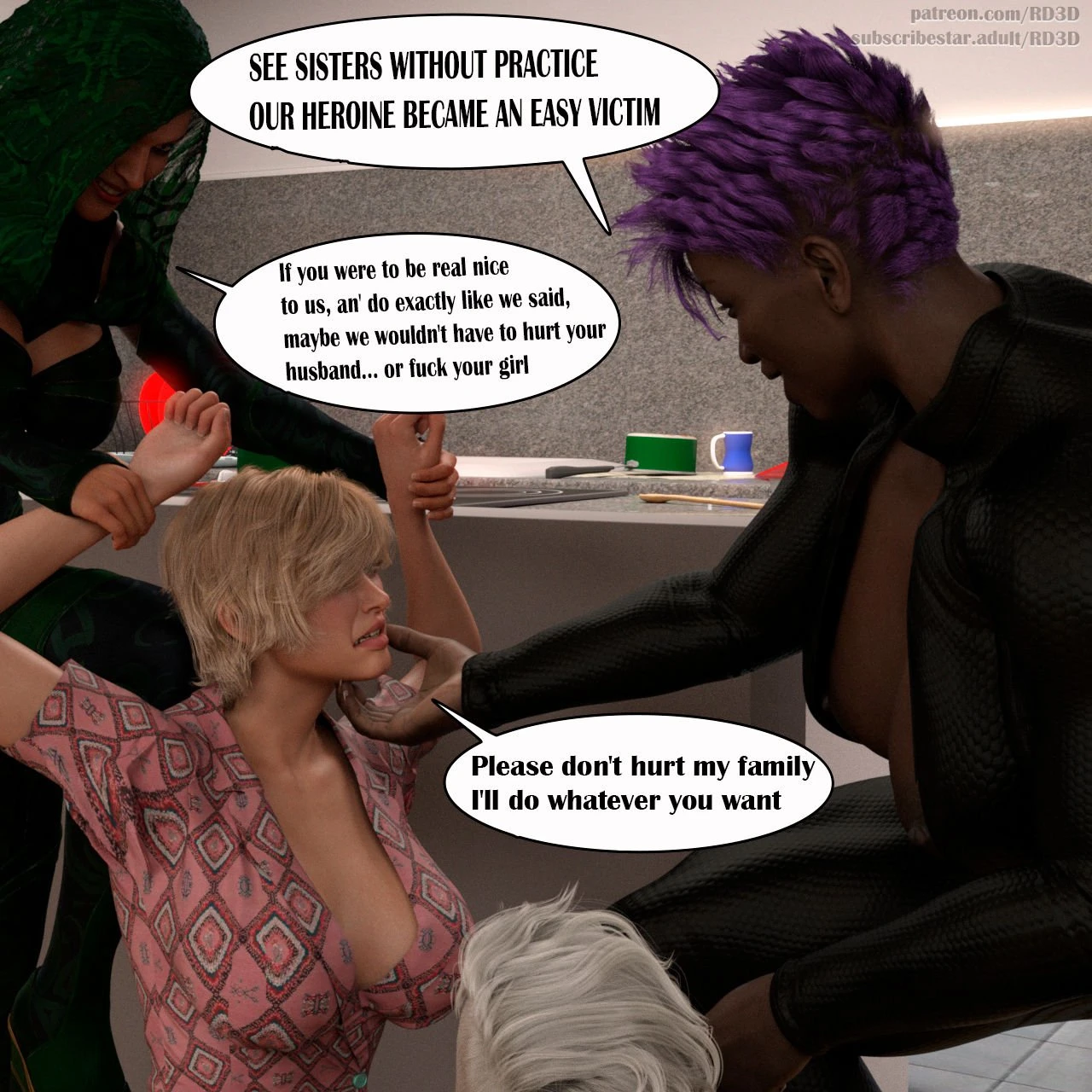 LUST PREDATORS -chapter 1 porn comic picture 32