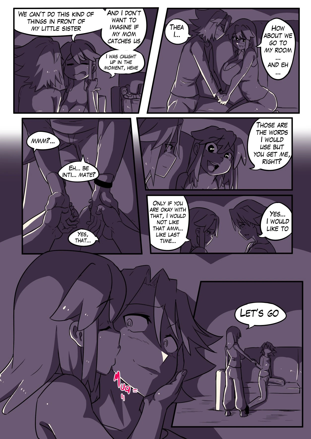 Lust Time INTRO porn comic picture 18