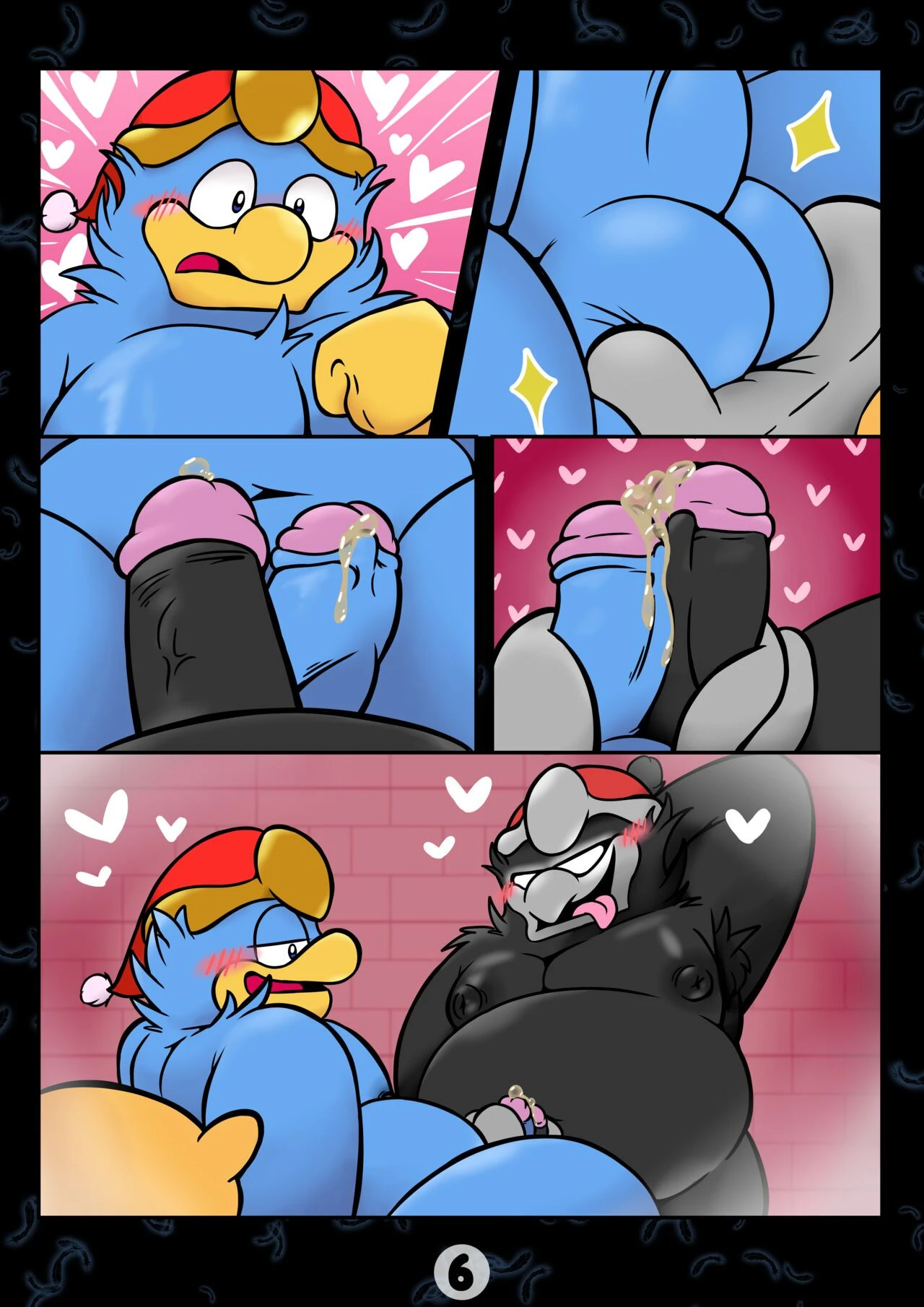 Lustful Dededesires porn comic picture 7