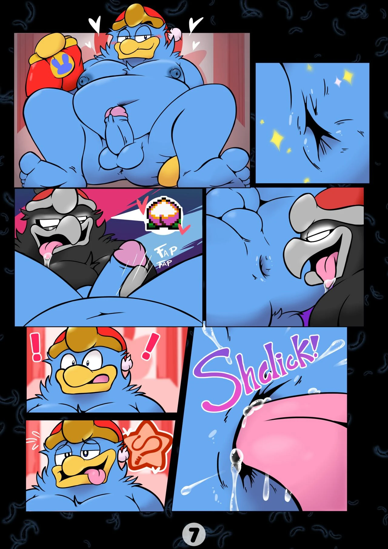 Lustful Dededesires porn comic picture 8