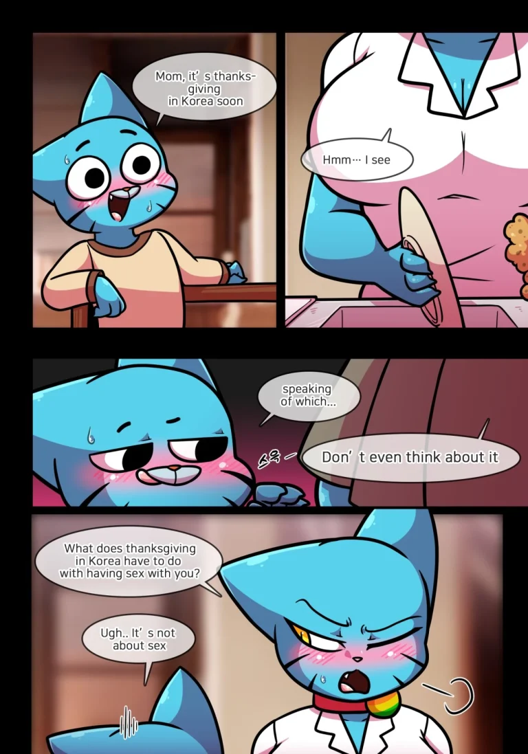 Lusty World of Nicole: Thanksgiving + Christmas porn comic picture 1