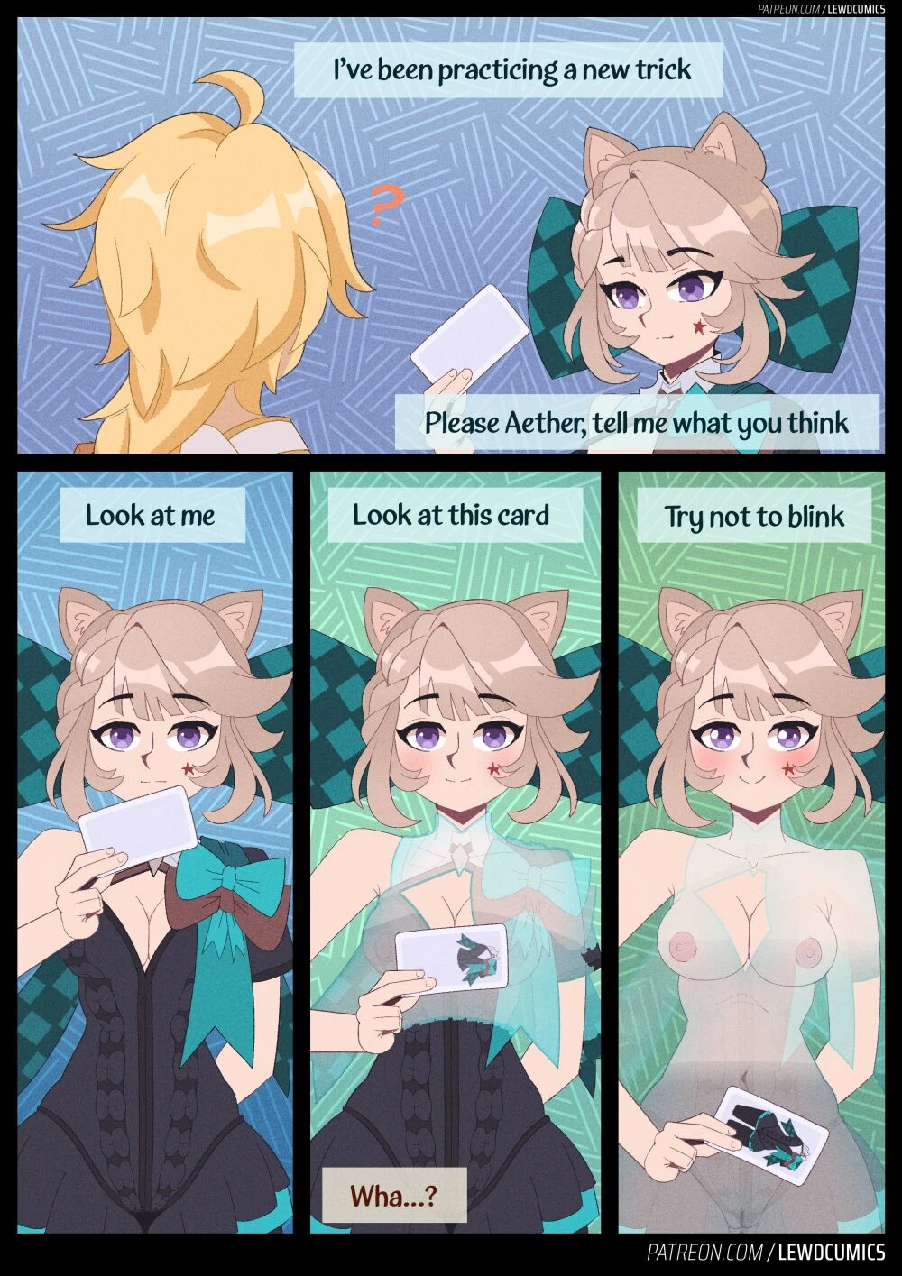 Lynette's new trick porn comic picture 3