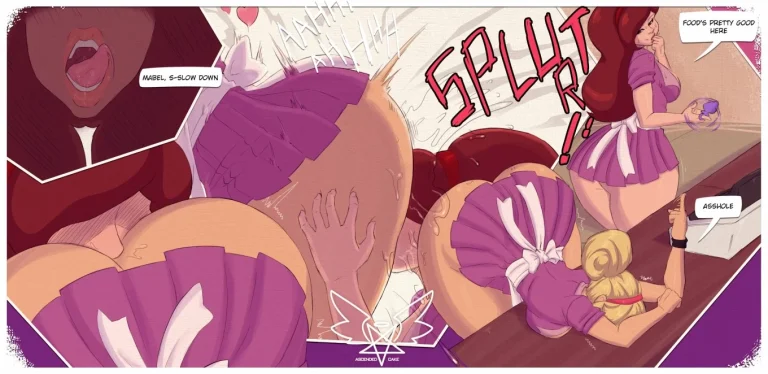Mabel Helps Pacifica Out At Work porn comic picture 5