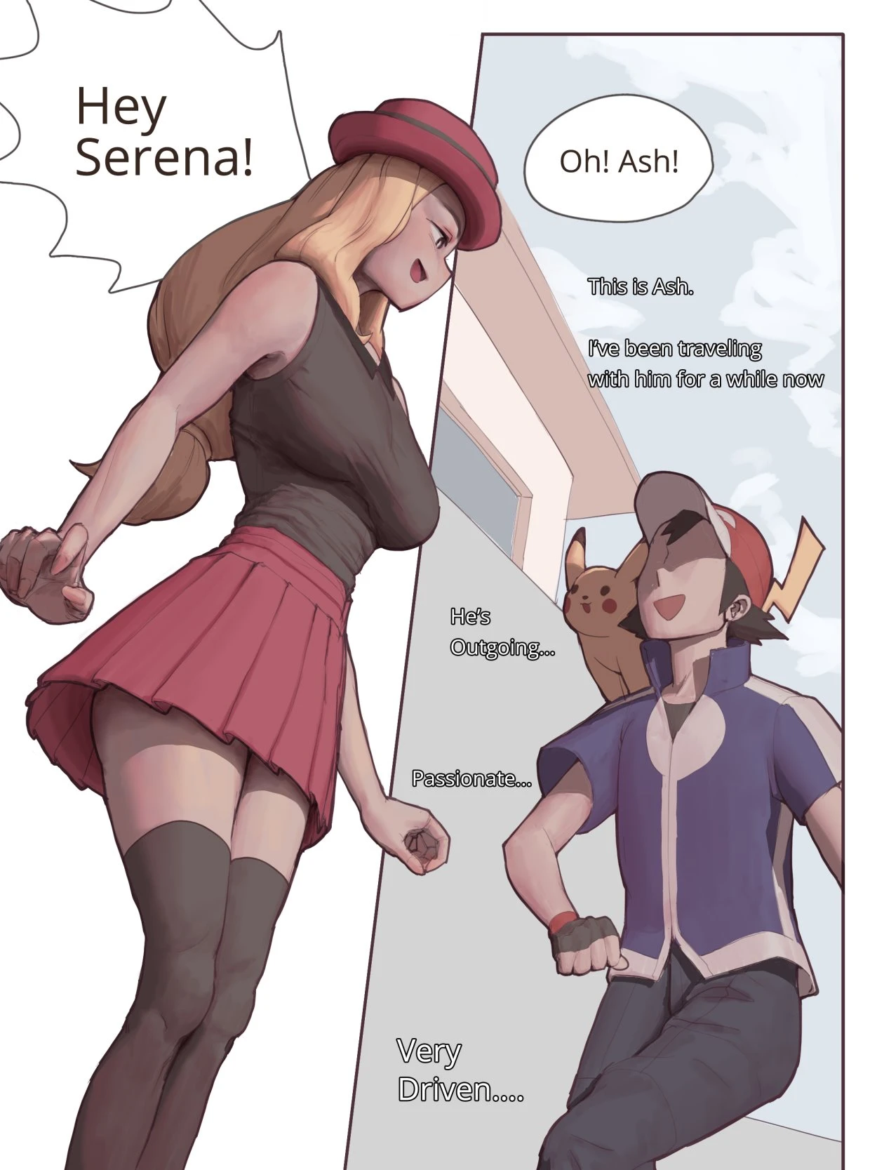 Machamp Used Knock Up! Ch. 3 - Serena porn comic picture 2