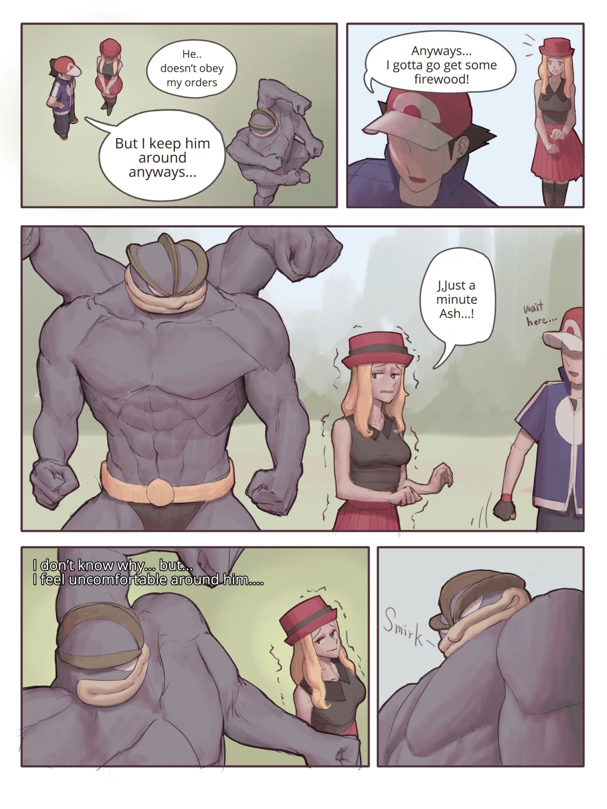 Machamp Used Knock Up! Ch. 3 - Serena porn comic picture 6