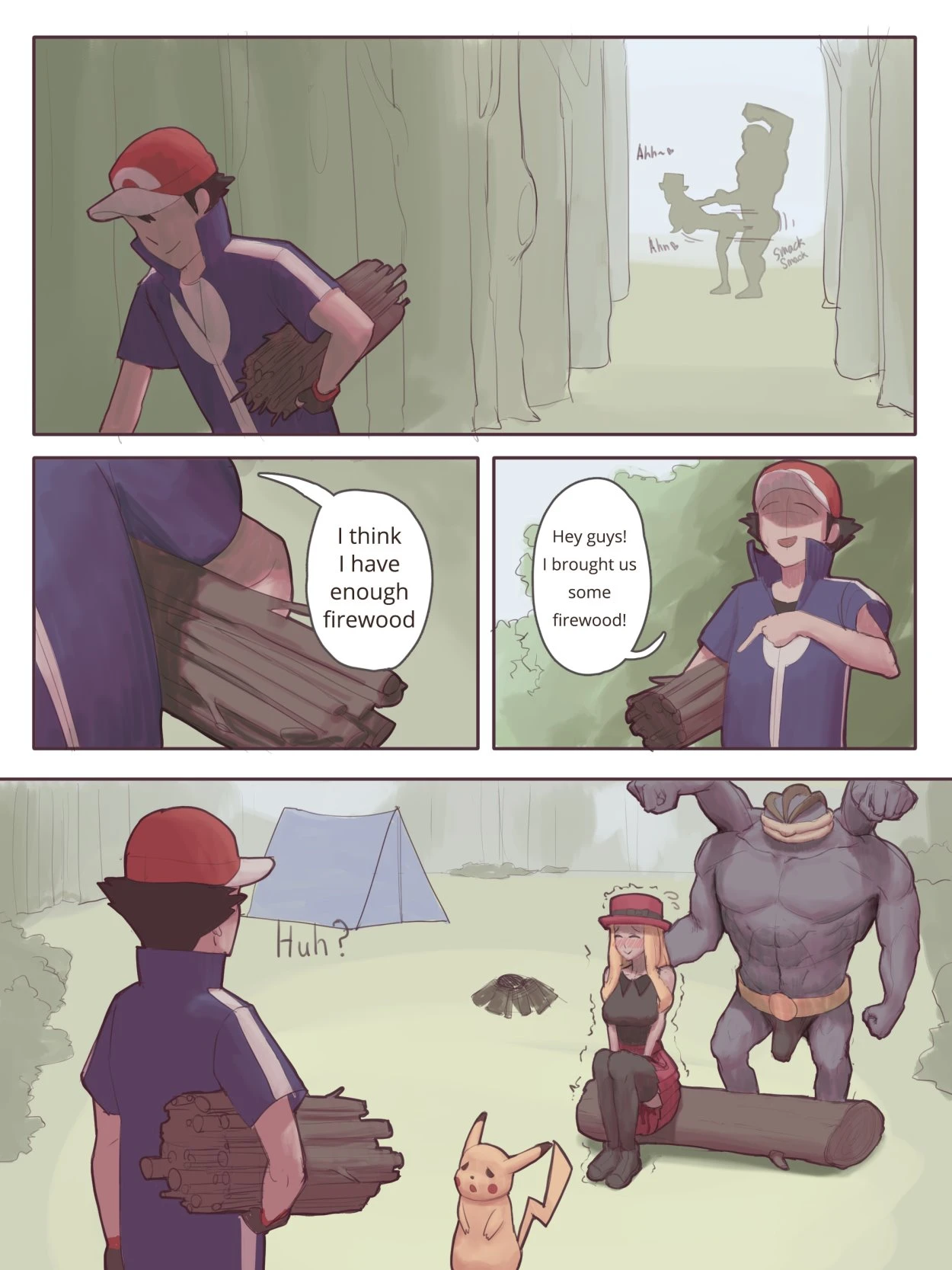 Machamp Used Knock Up! Ch. 3 - Serena porn comic picture 7