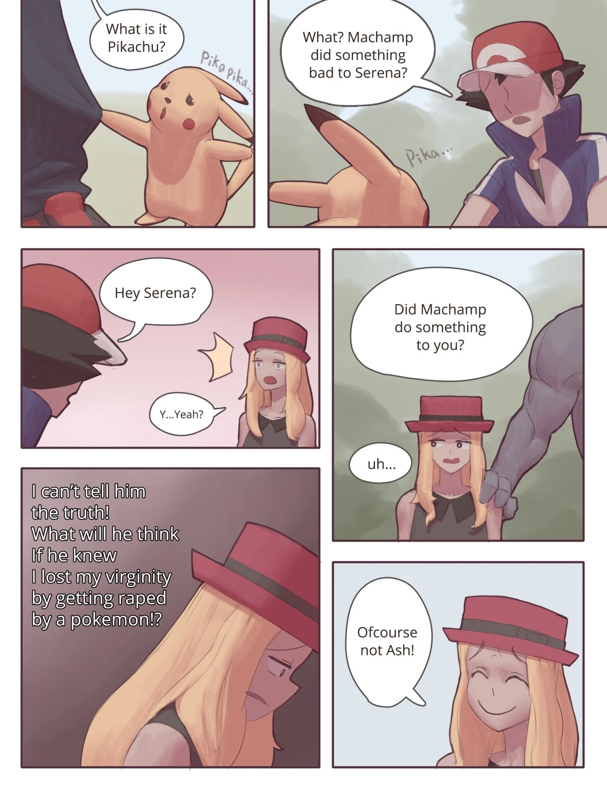 Machamp Used Knock Up! Ch. 3 - Serena porn comic picture 8