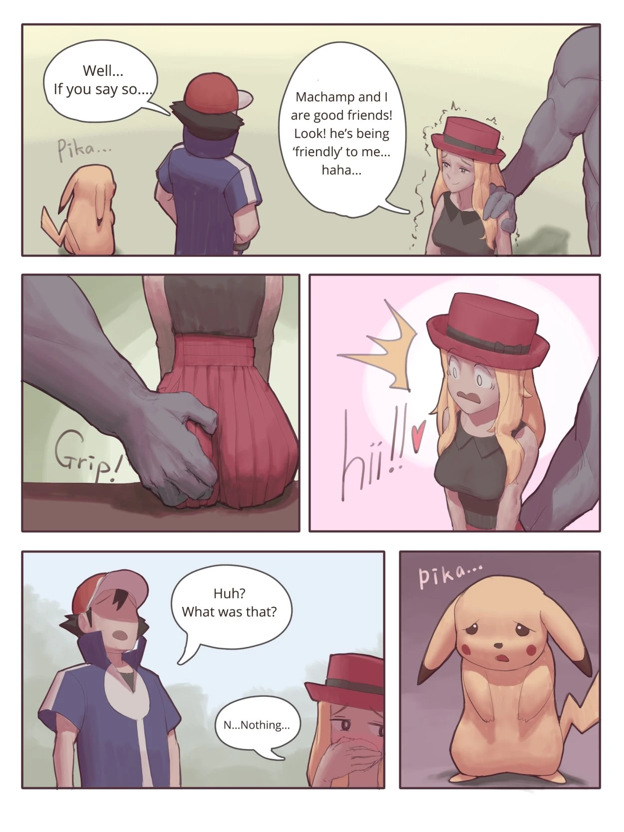 Machamp Used Knock Up! Ch. 3 - Serena porn comic picture 9