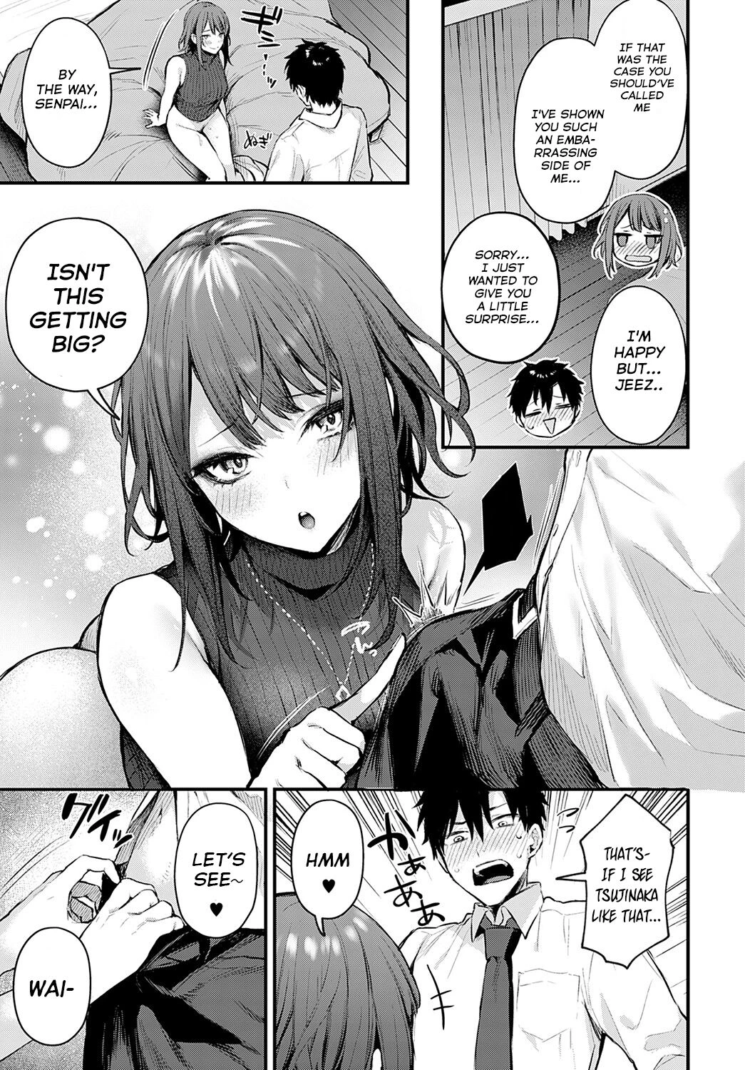 Machikirenai Kouhai Kanojo Tsujinaka-Chan porn comic picture 8