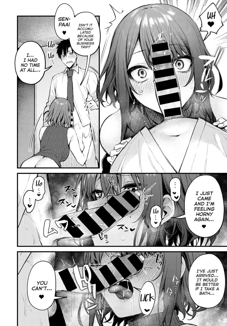 Machikirenai Kouhai Kanojo Tsujinaka-Chan porn comic picture 9
