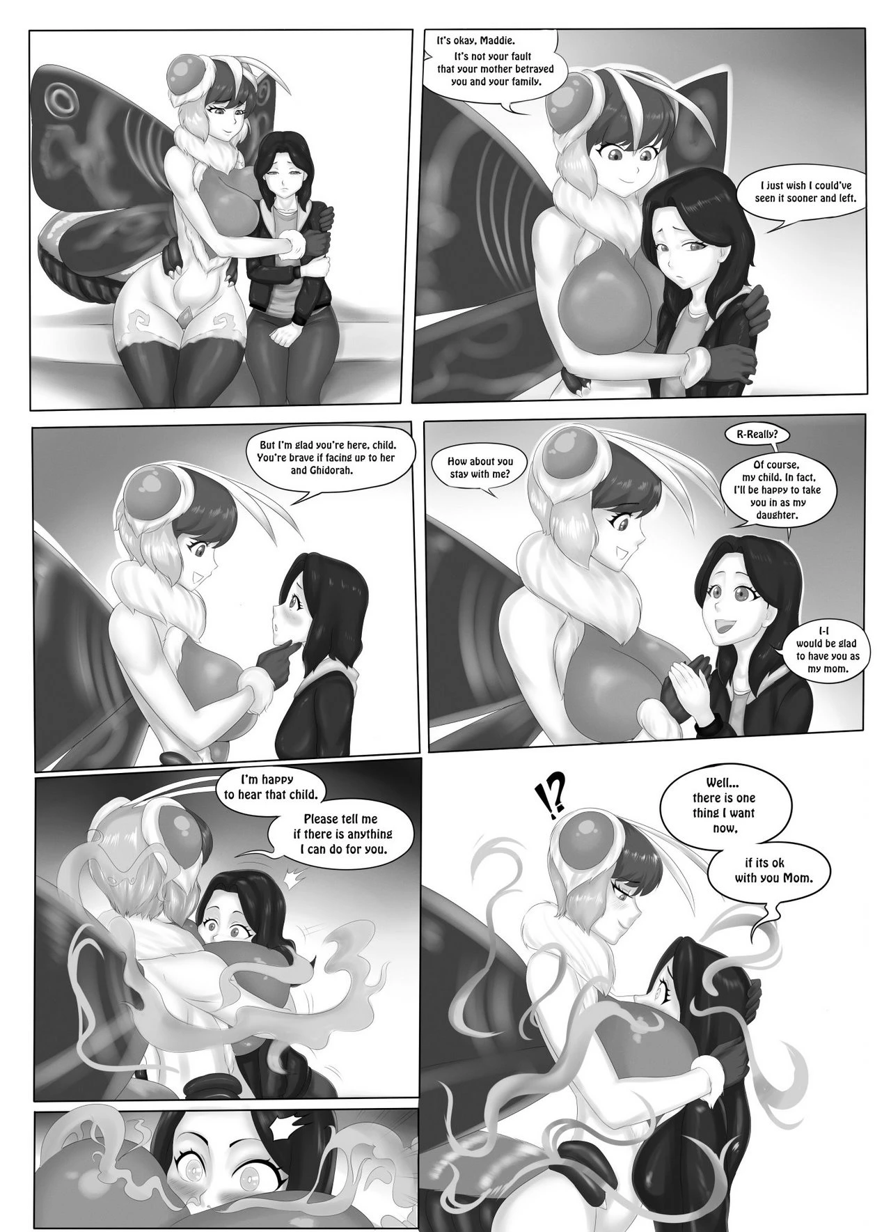 Madison's New Mom porn comic picture 2