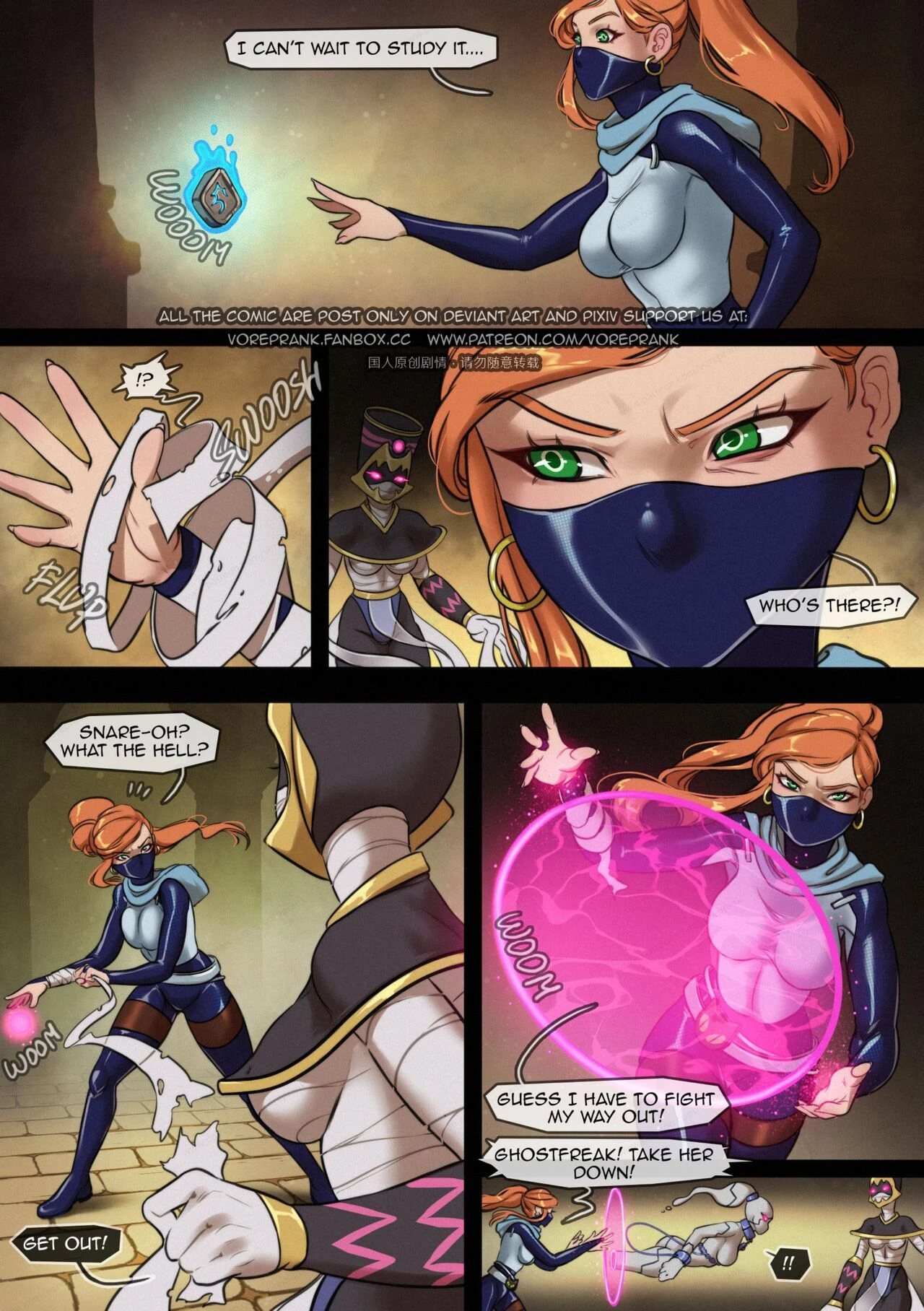 Magic & aliens porn comic picture 3