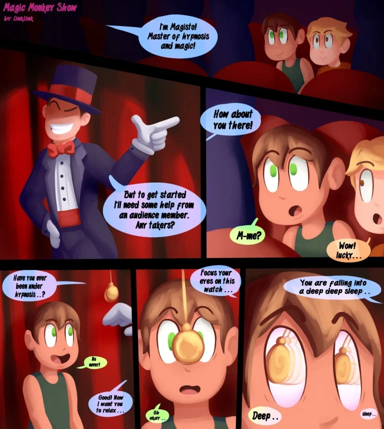 Magic Monkey Show porn comic picture 1