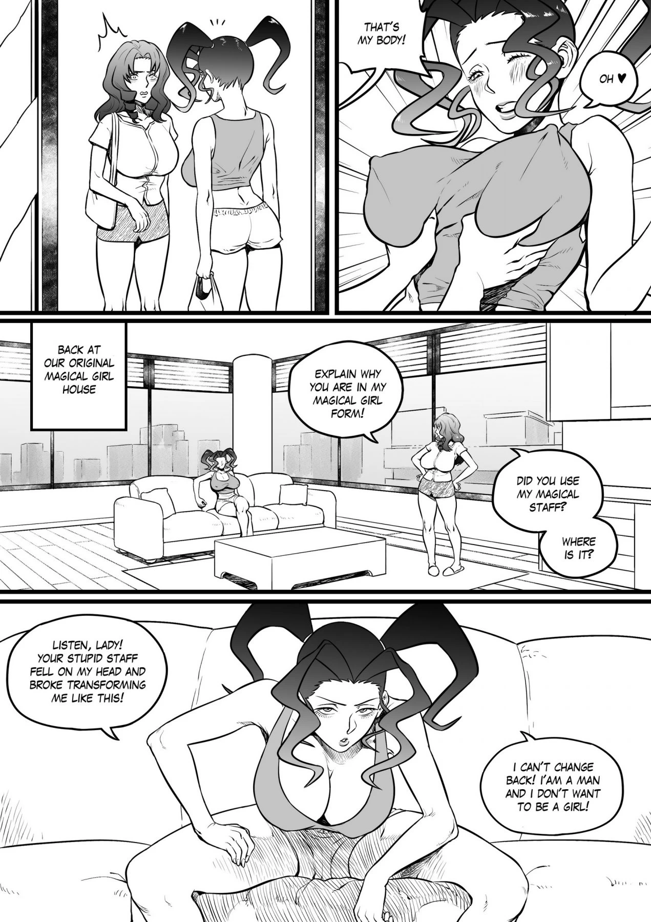 Magical Mokkori 1-2 porn comic picture 19