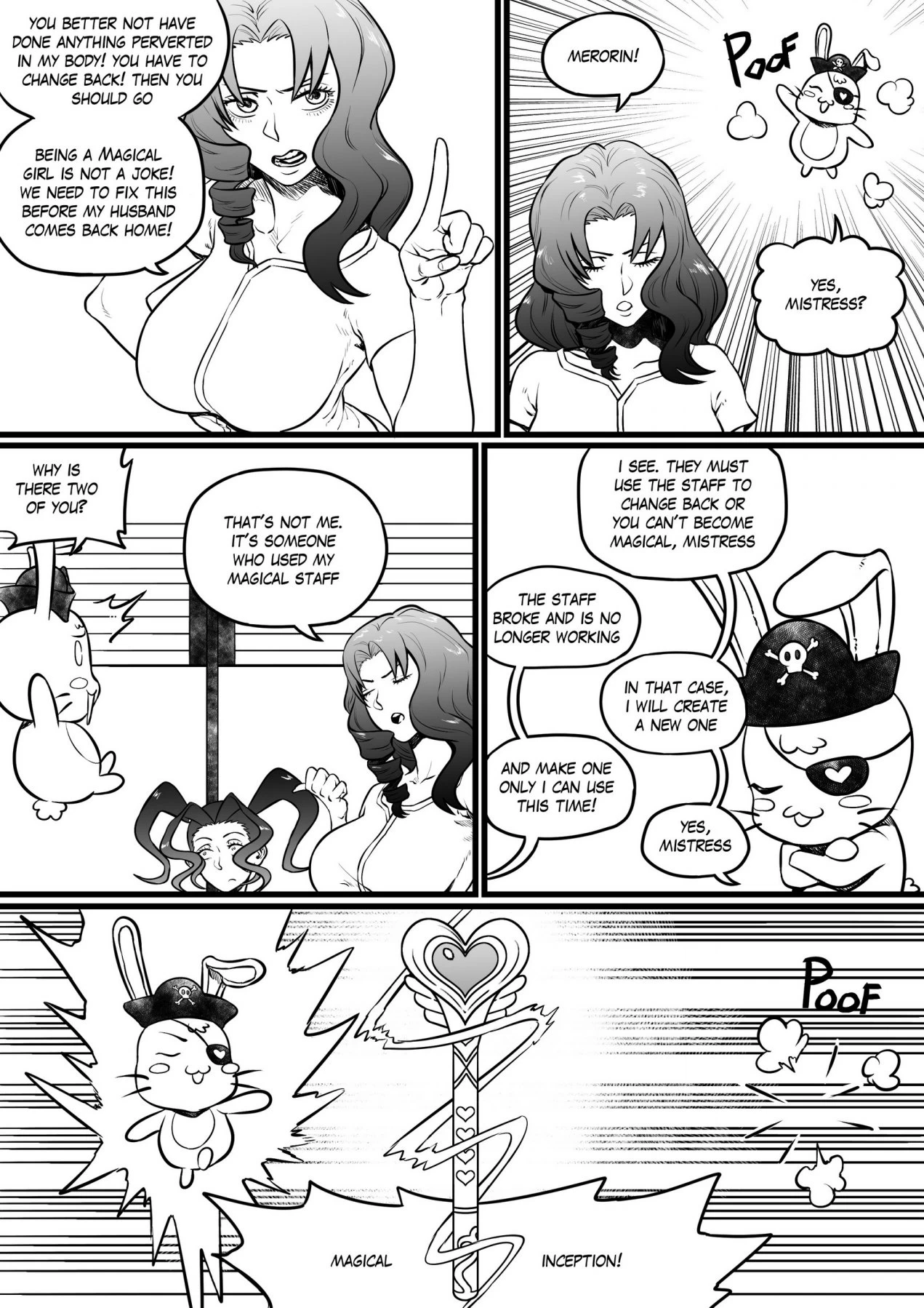 Magical Mokkori 1-2 porn comic picture 20