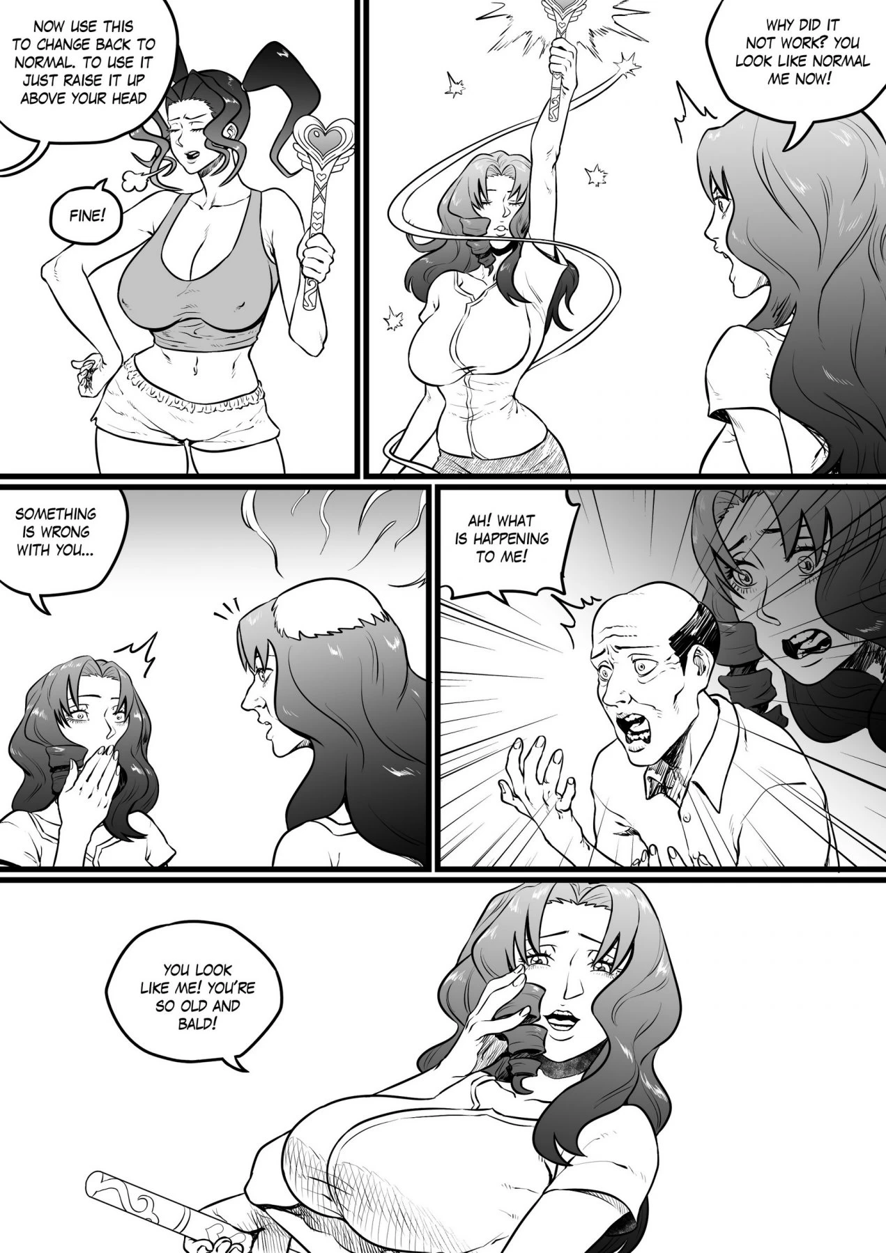 Magical Mokkori 1-2 porn comic picture 21