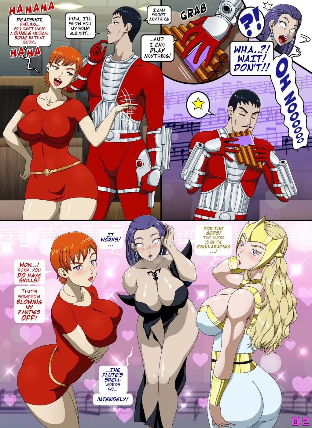 Magical Music Villains porn comic picture 2