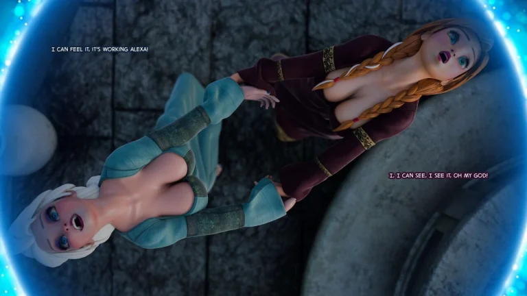 Magical with Ella and Alexa porn comic picture 15