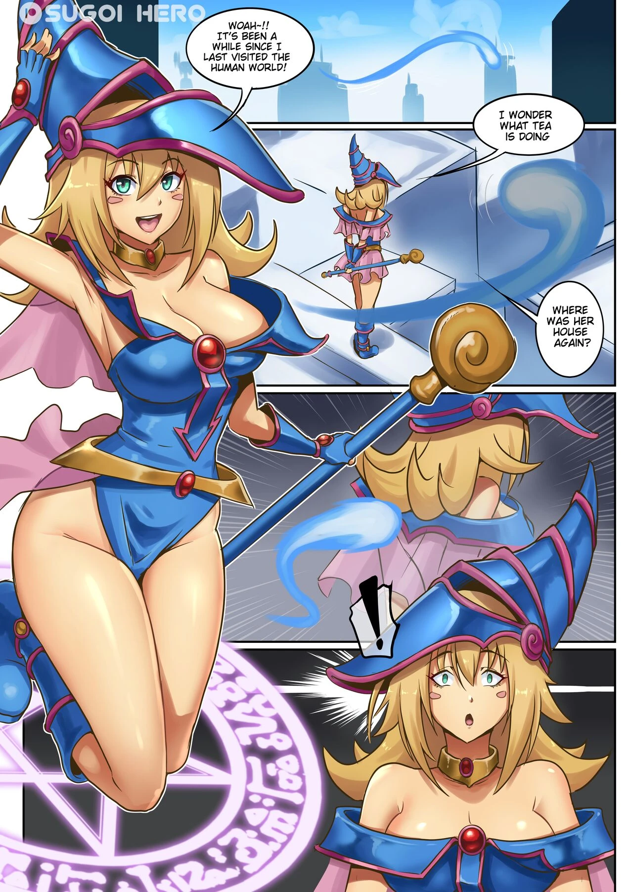 Magician's Circle porn comic picture 2