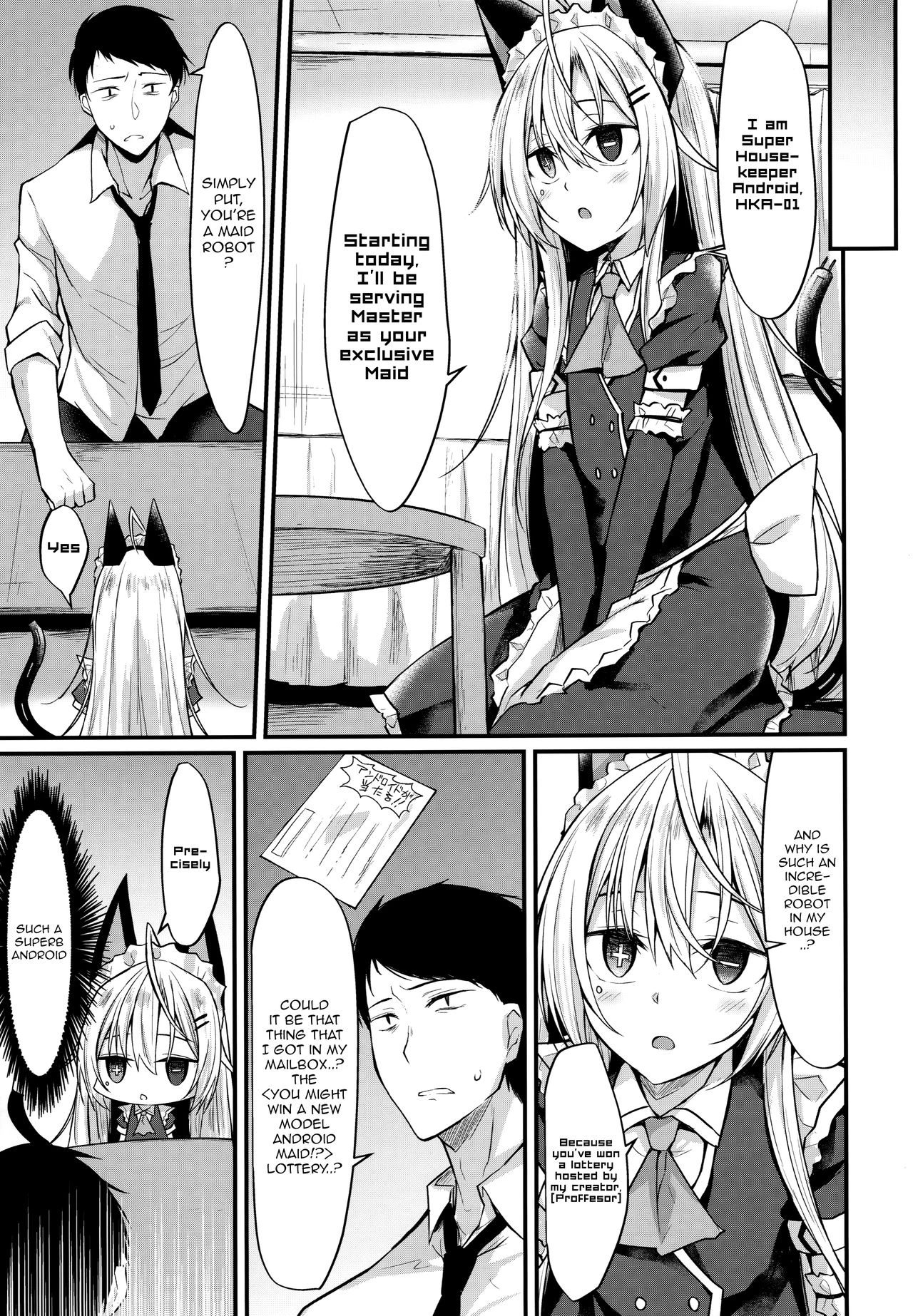 &maid porn comic picture 4