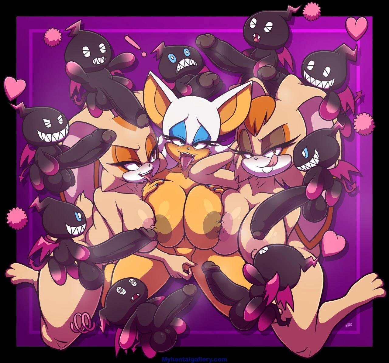 Maintaining And Servicing The Chao Garden porn comic picture 1