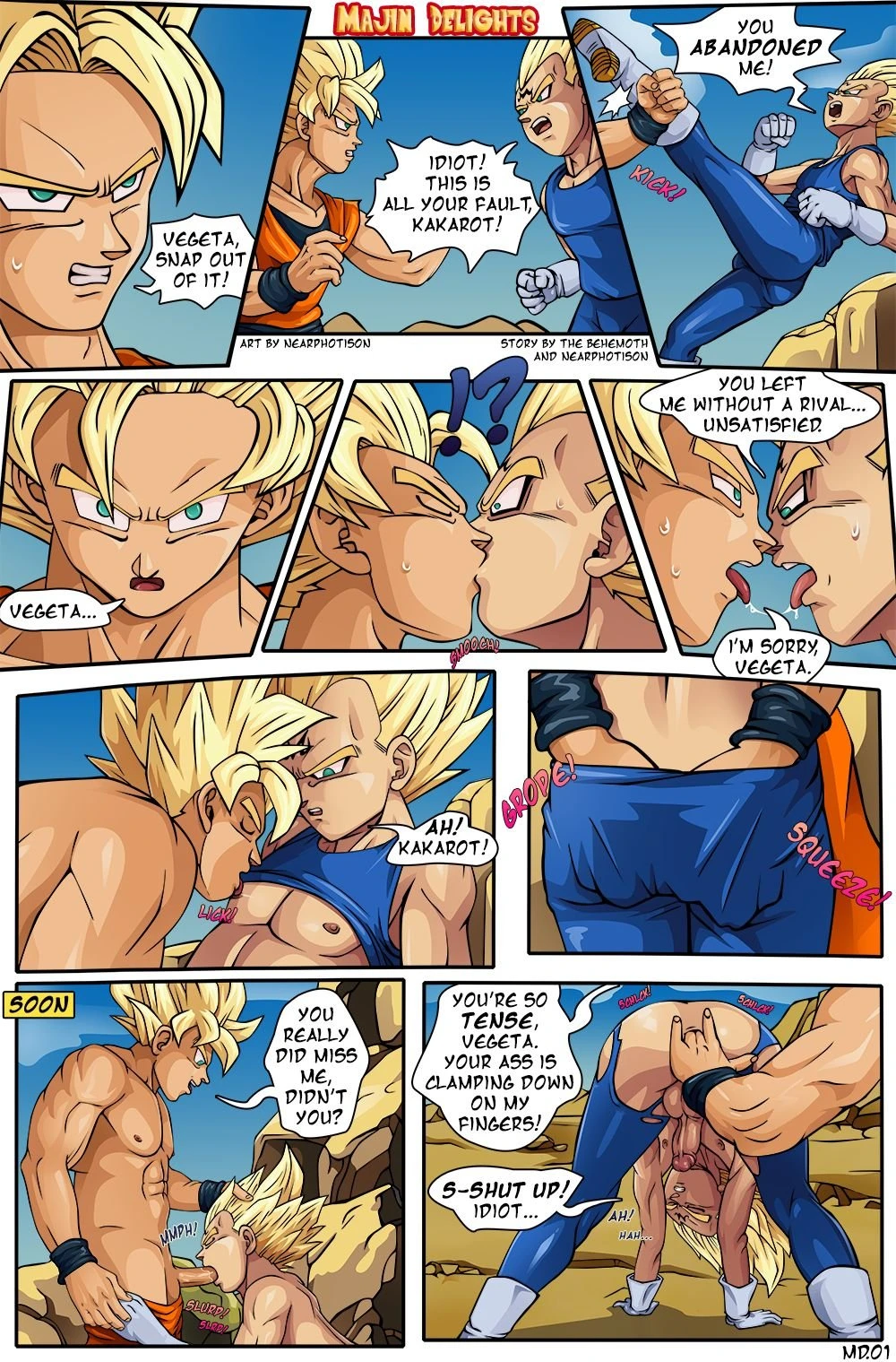 Majin Delights porn comic picture 1