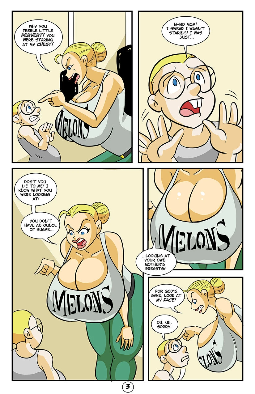 Major Melons Part 1 porn comic picture 3