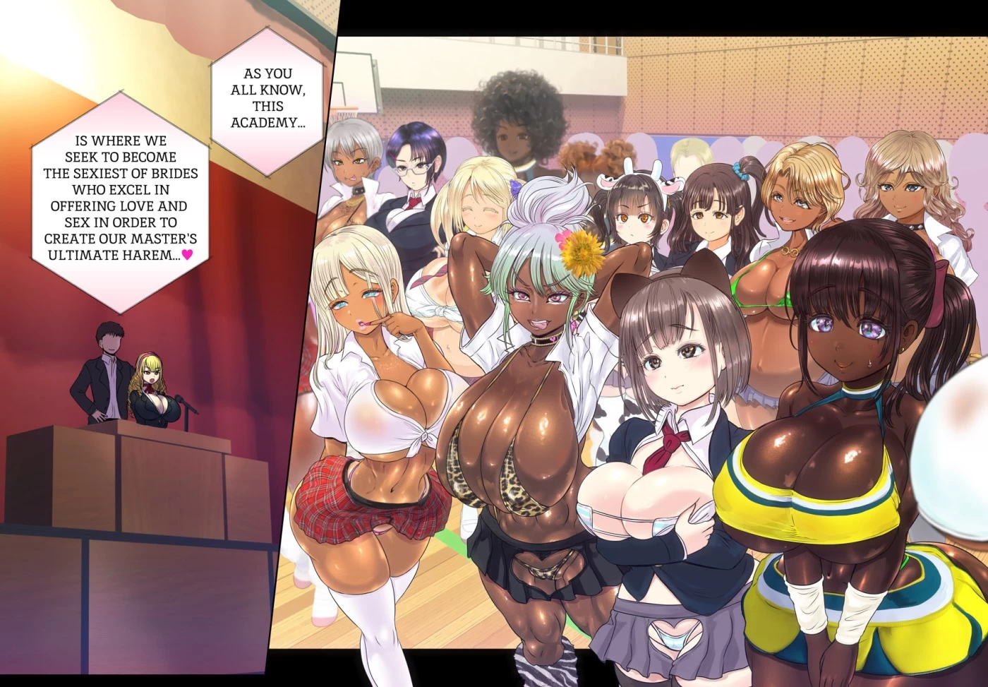 MAKE YOUR VERY OWN HAREM ACADEMY WITH THE REALITY ALTERATION APP! porn comic picture 41