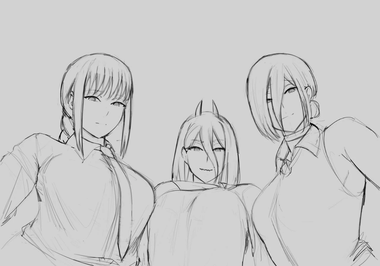 Makima and Power porn comic picture 19