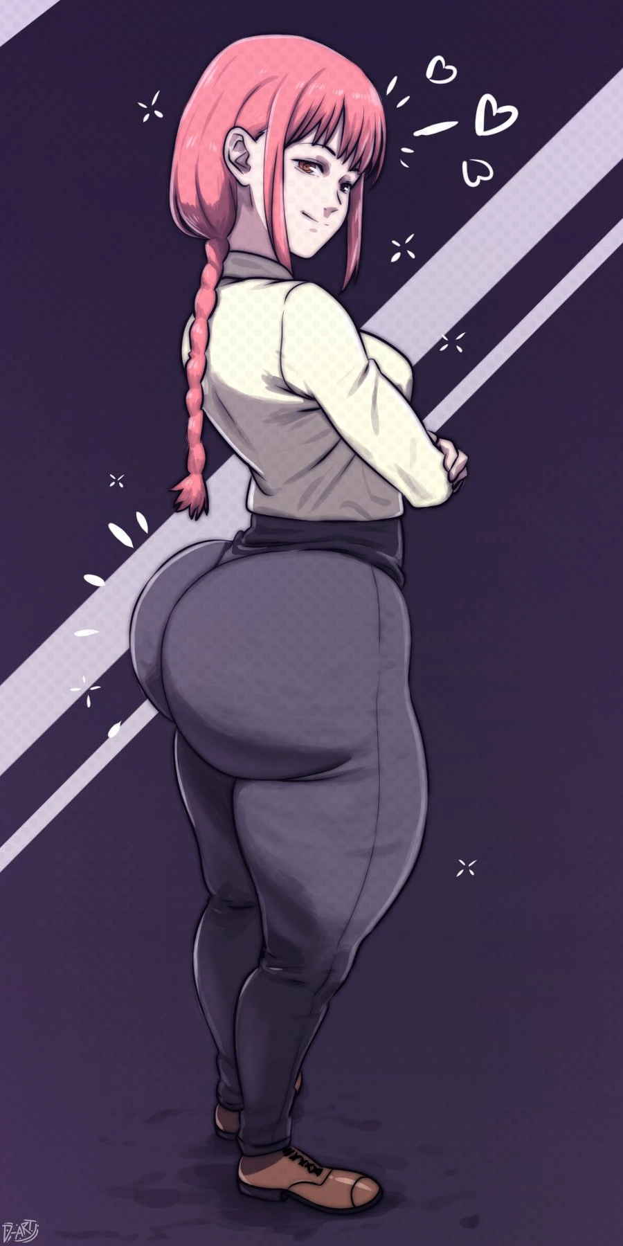 Makima Booty porn comic picture 1