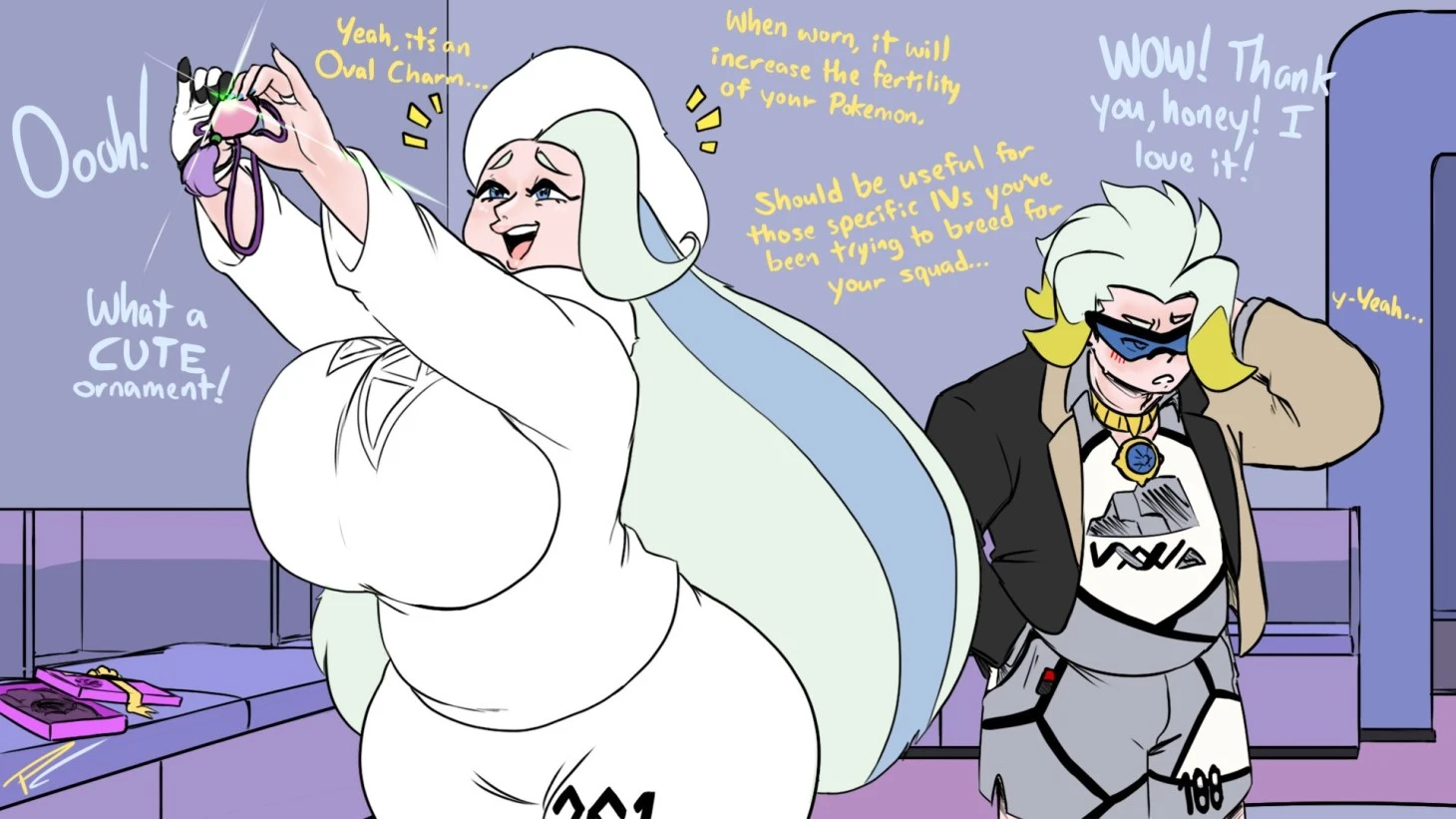 Making up with Melony porn comic picture 2