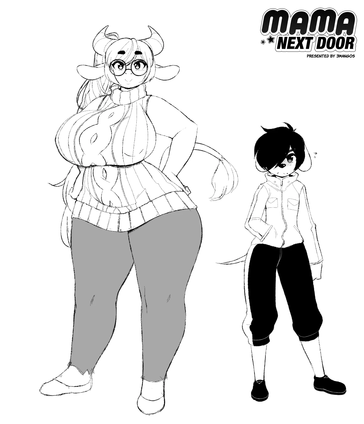 Mama Next Door 2 porn comic picture 41