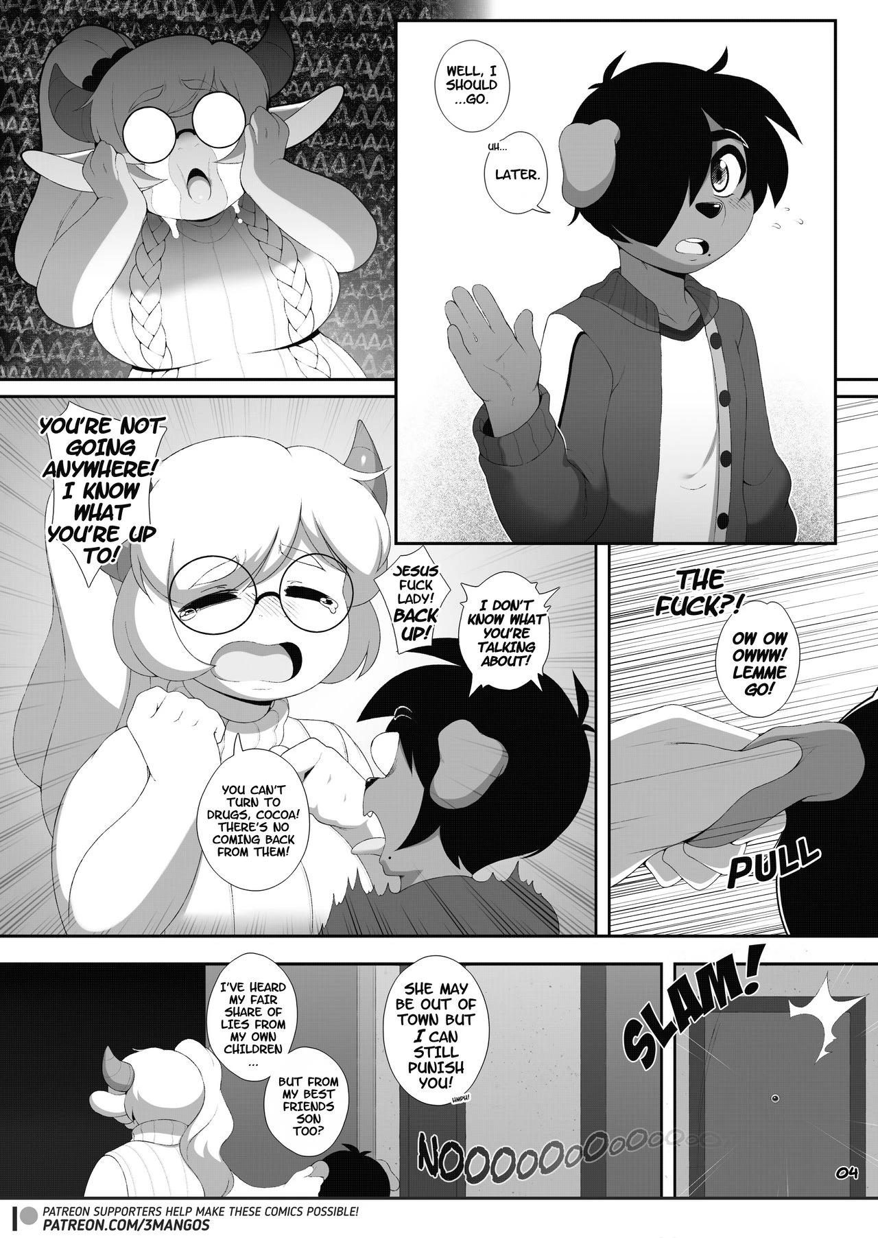 Mama Next Door porn comic picture 5