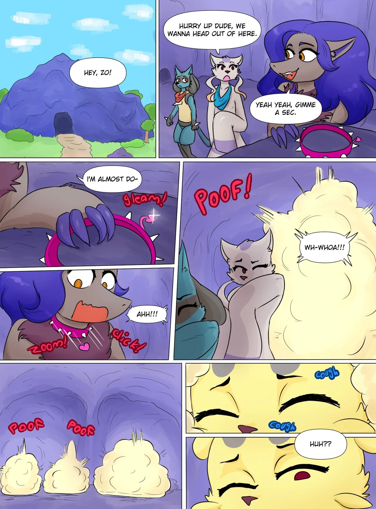 Mama Zo and her Boys porn comic picture 1