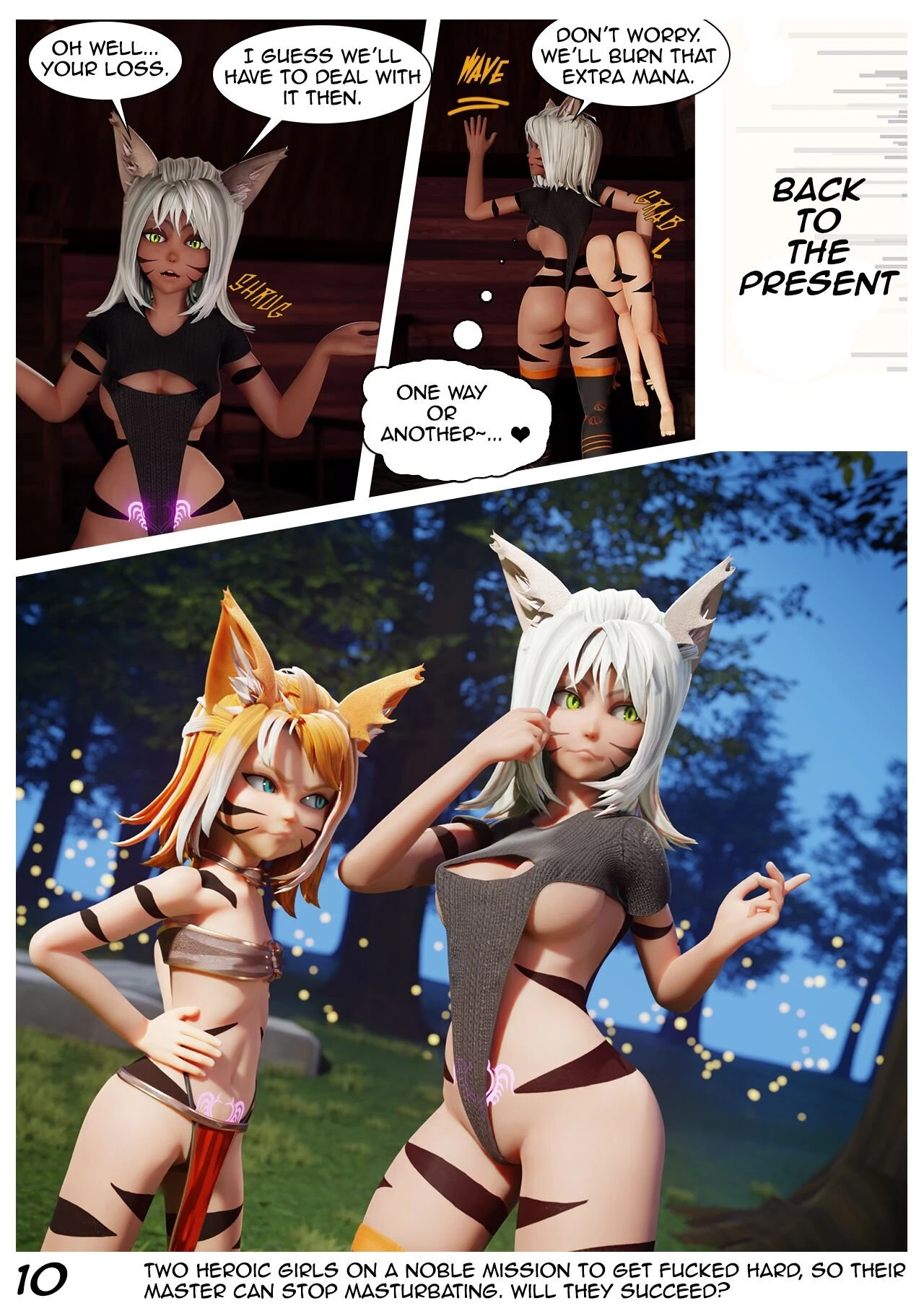 Mana Overload! porn comic picture 11