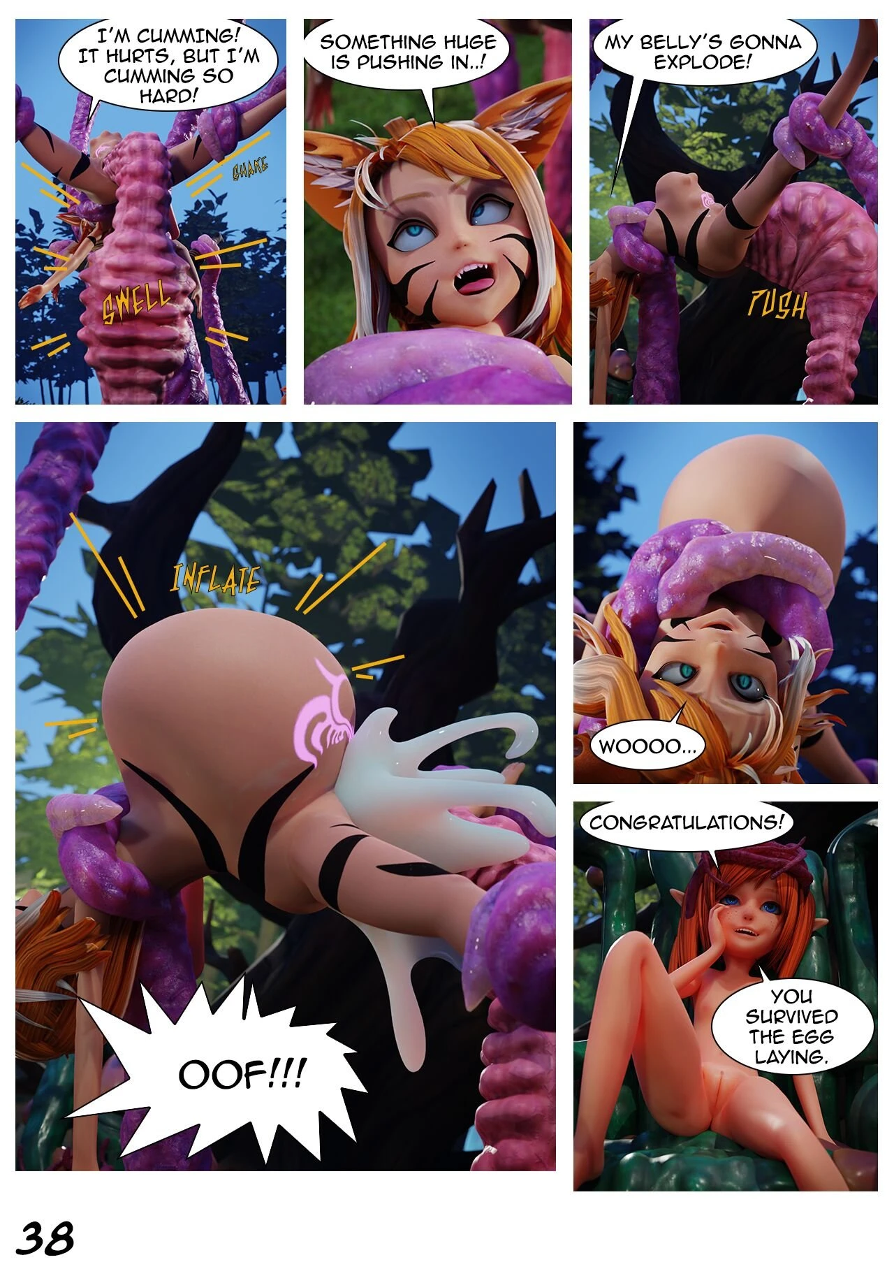 Mana Overload! porn comic picture 39