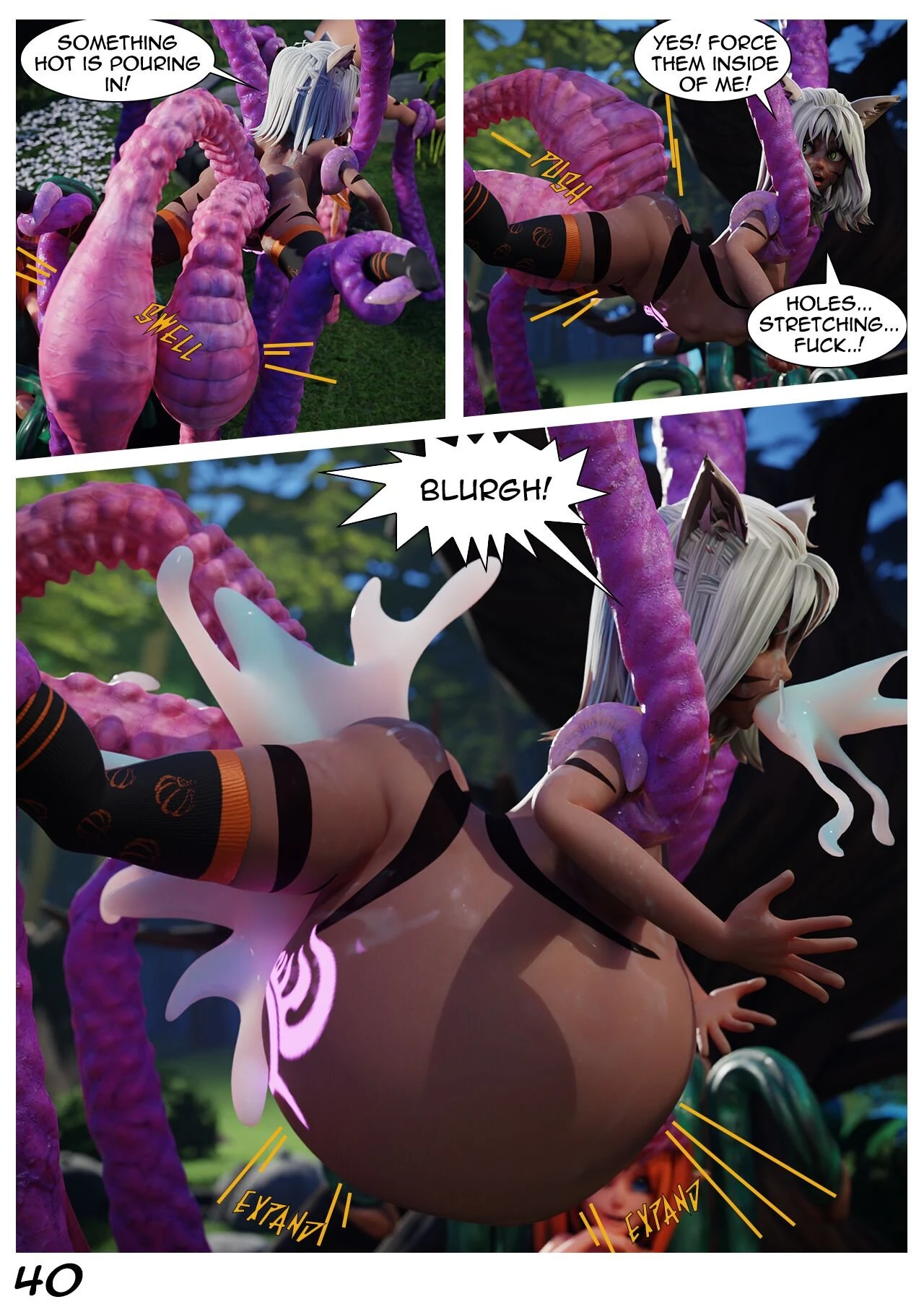 Mana Overload! porn comic picture 41